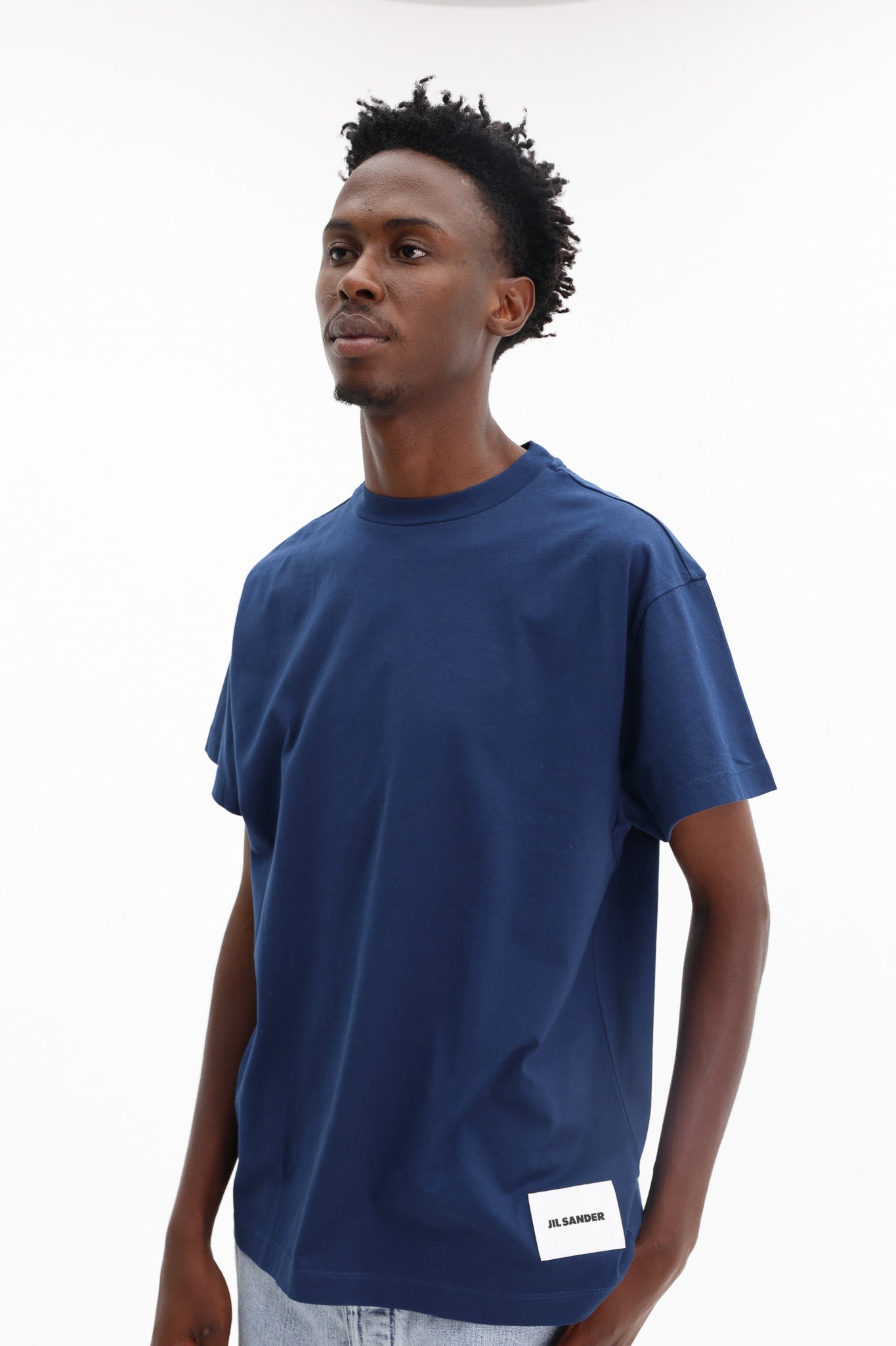 Jil Sander T-Shirt 3 Pack White-Blue-Black