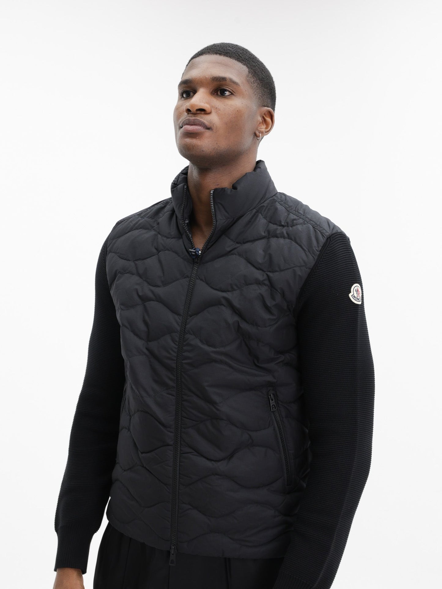 Moncler Jacket Cardigan Black