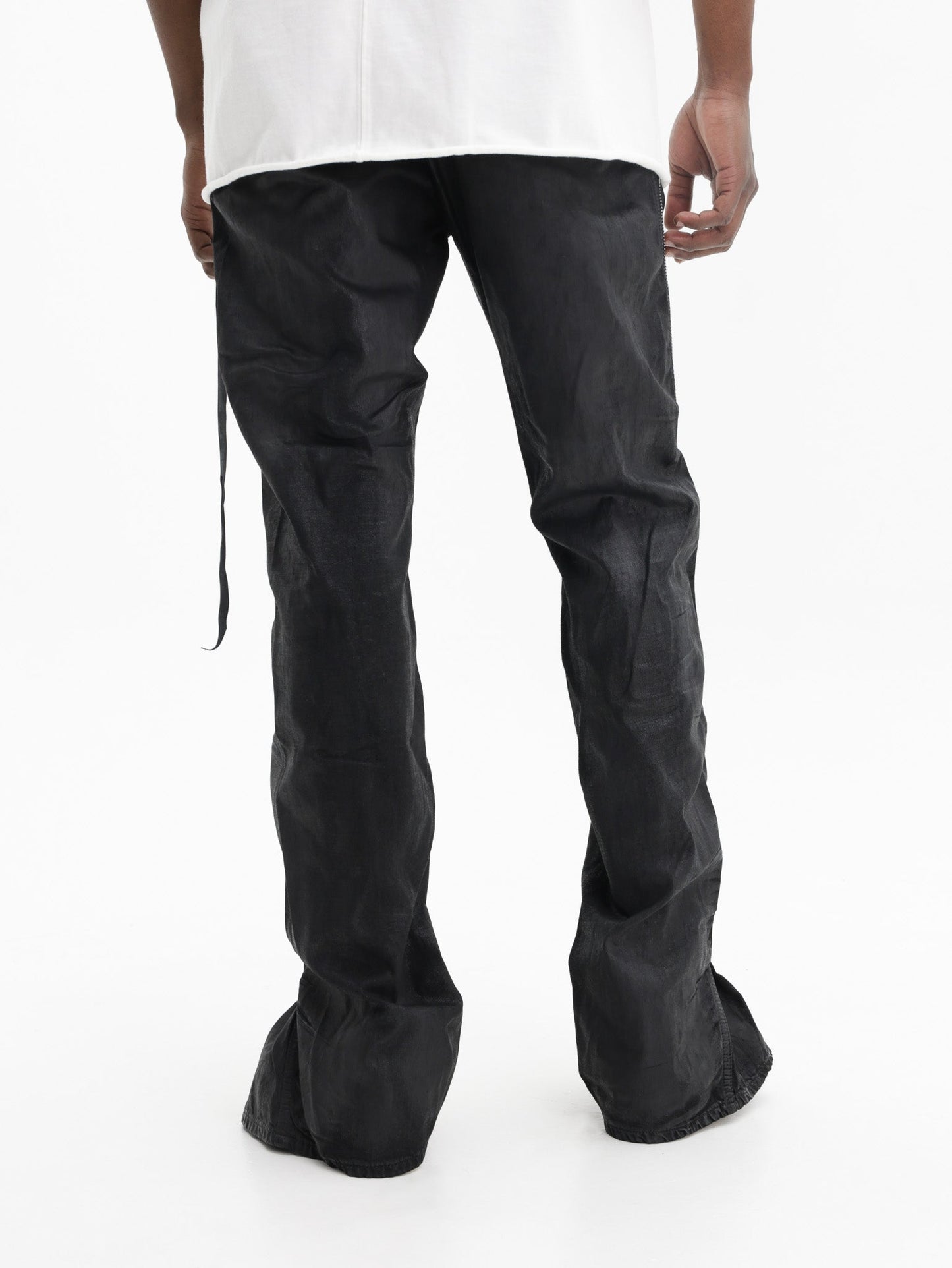 Rick Owens Jeans Zipper Styled  Black