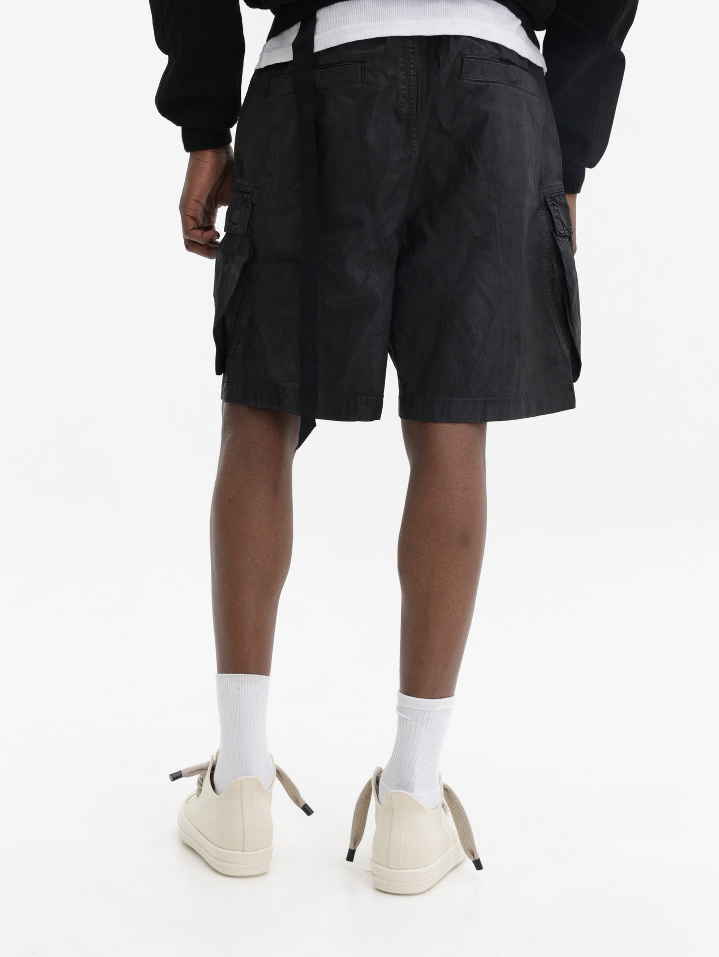 Rick Owens Shorts Draw String  Black