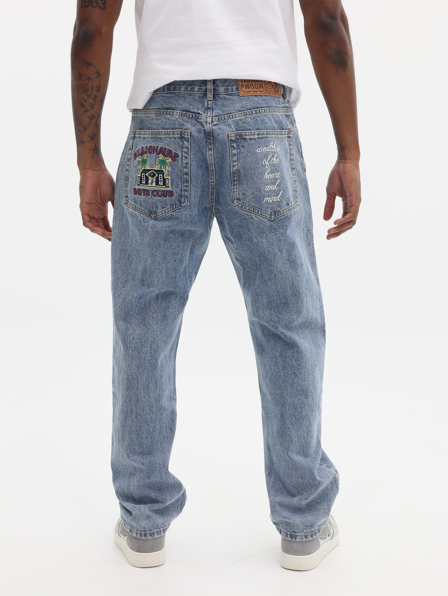 Billionaire Boys Club Casino Denim Pants Light Wash Blue