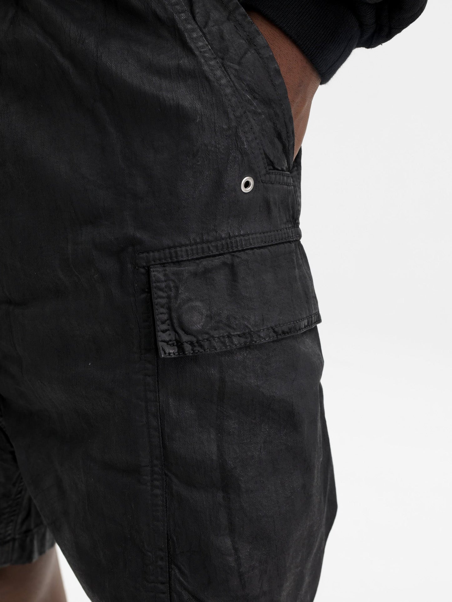 Rick Owens Shorts Draw String  Black