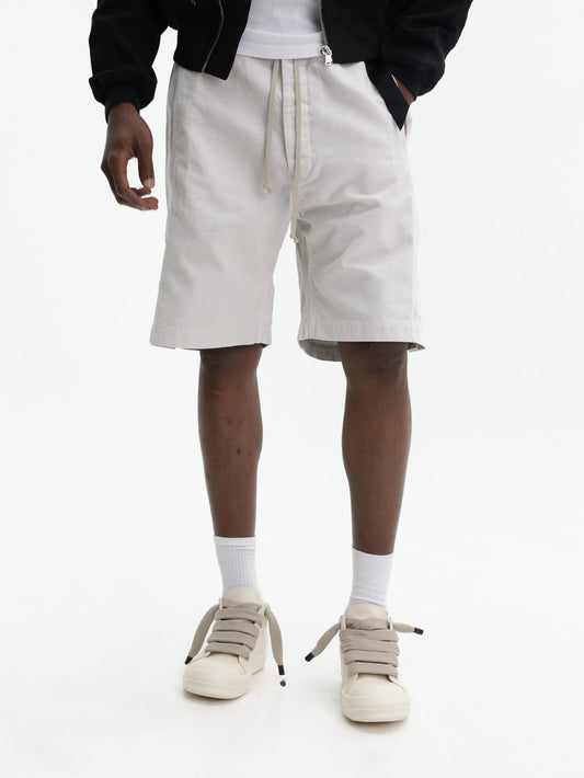 Rick Owens Shorts Draw String  White