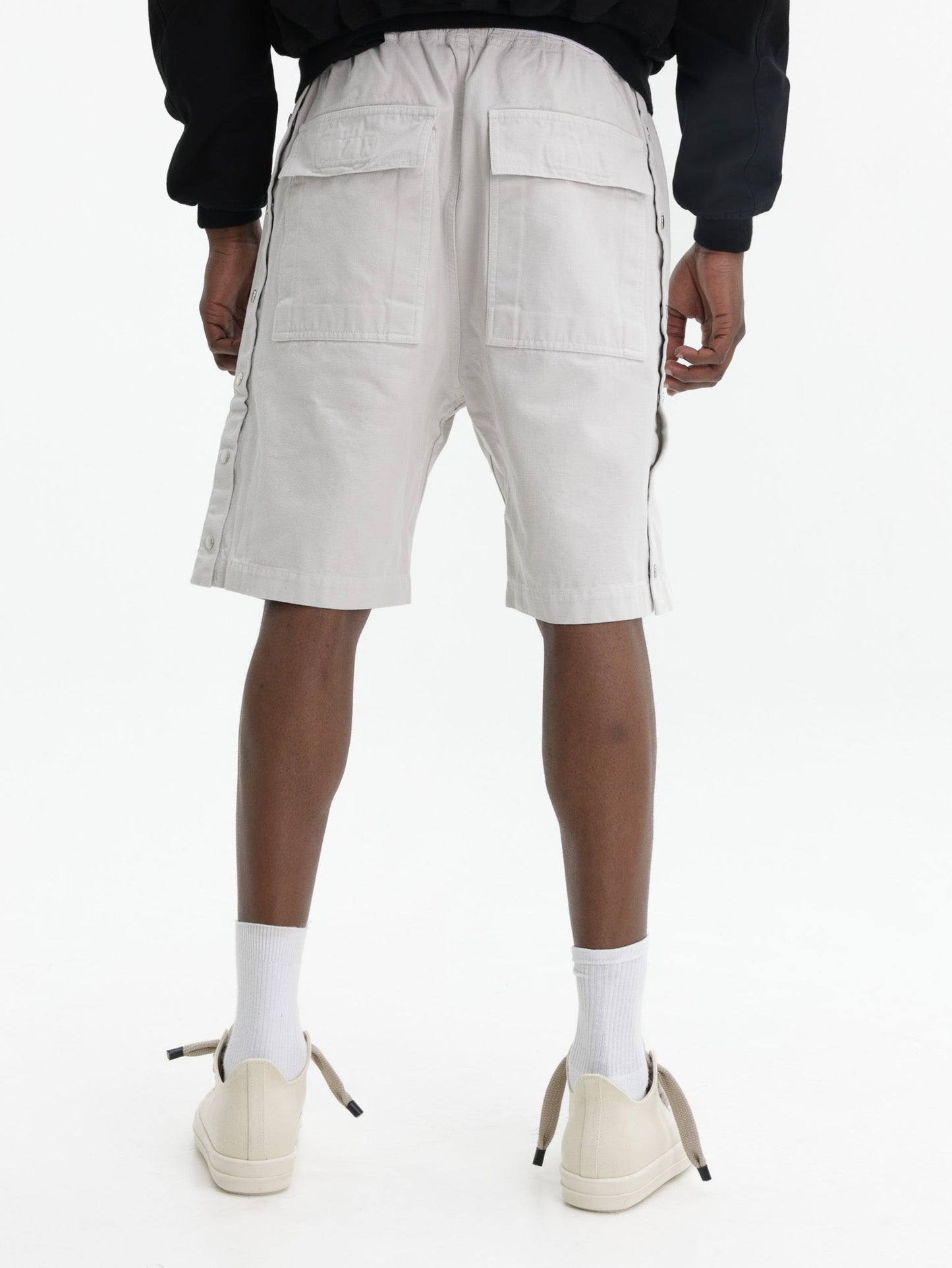 Rick Owens Shorts Draw String  White