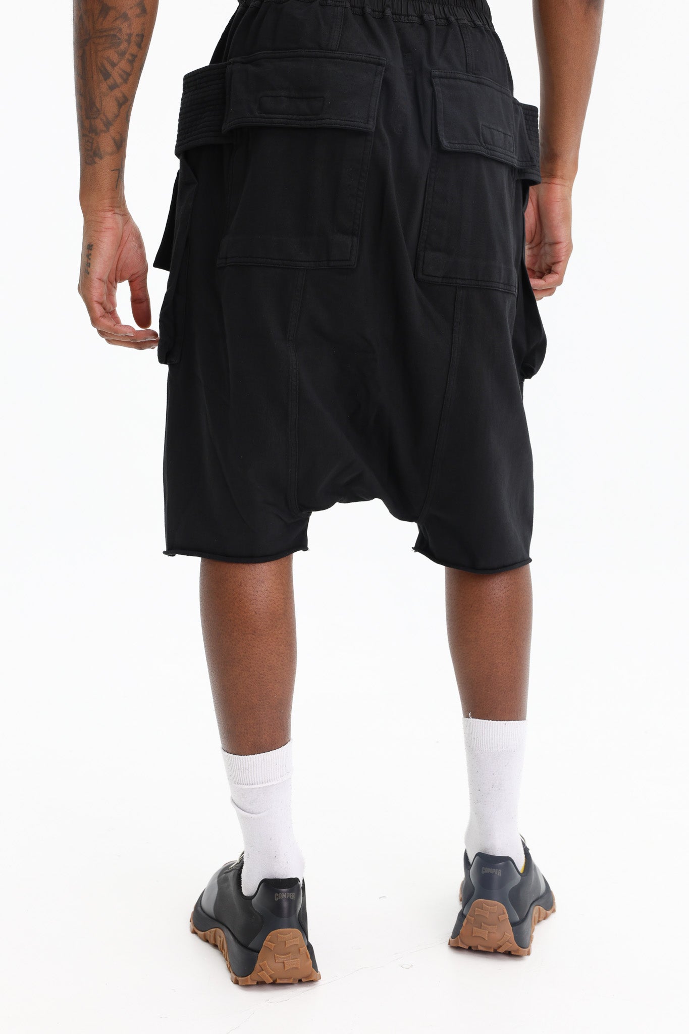 Rick Owens Shorts Creatch Cargo Black