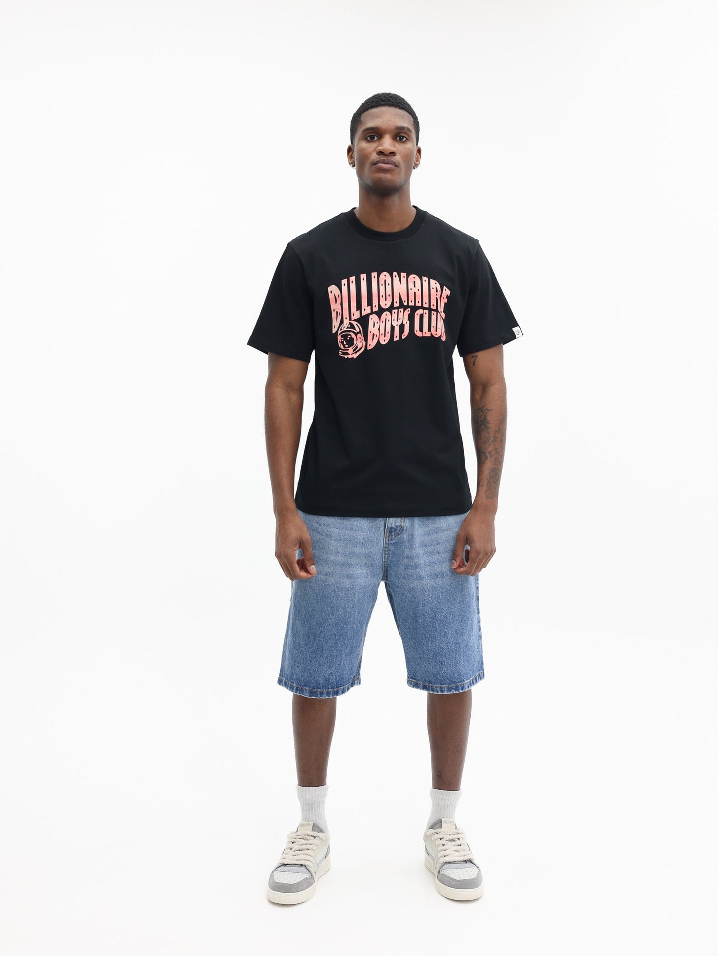 Billionaire Boys Club Mountain Fill Arch Logo T-Shirt White