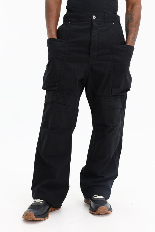 Rick Owens Cargo Pants Stefan Black