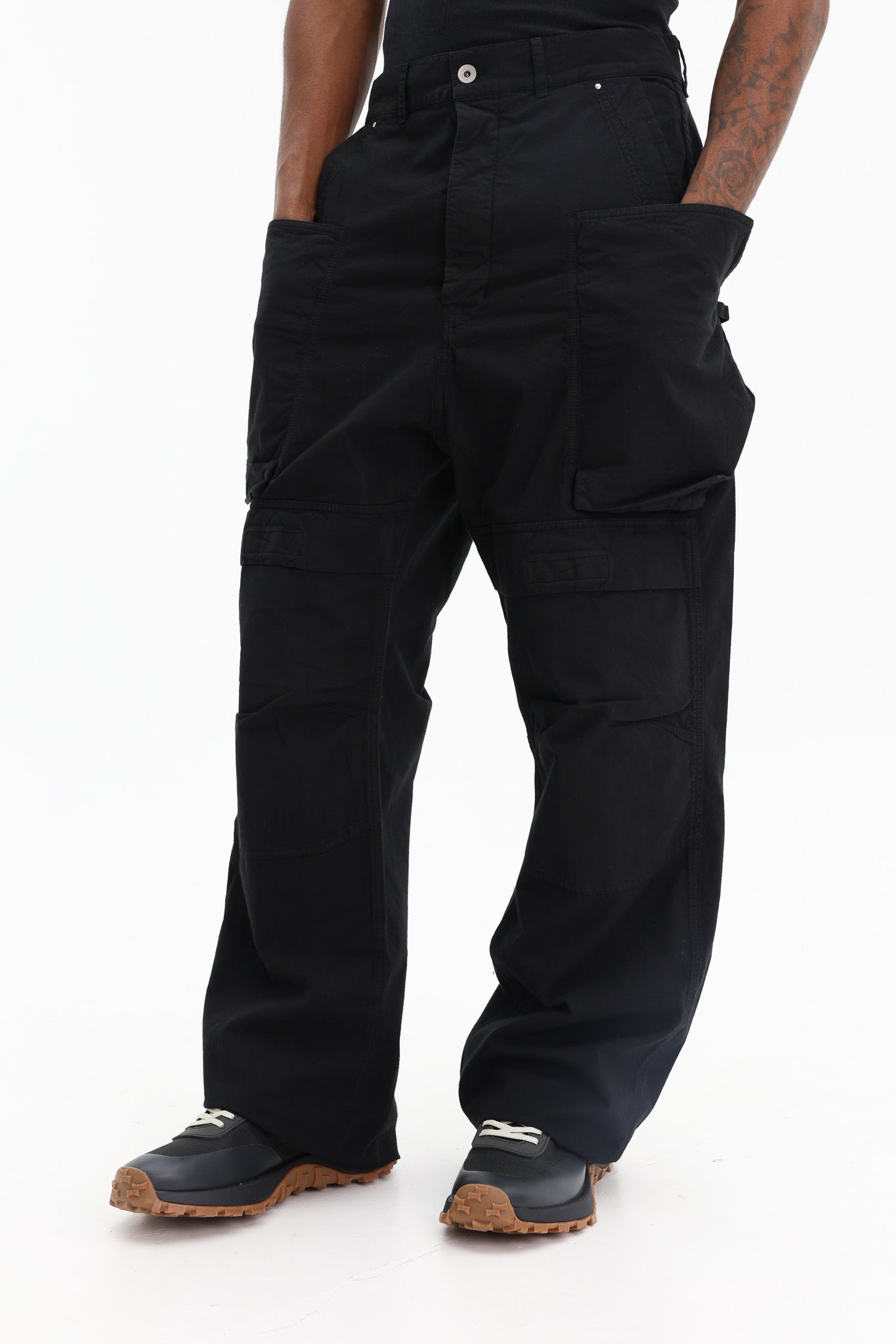 Rick Owens Cargo Pants Stefan Black
