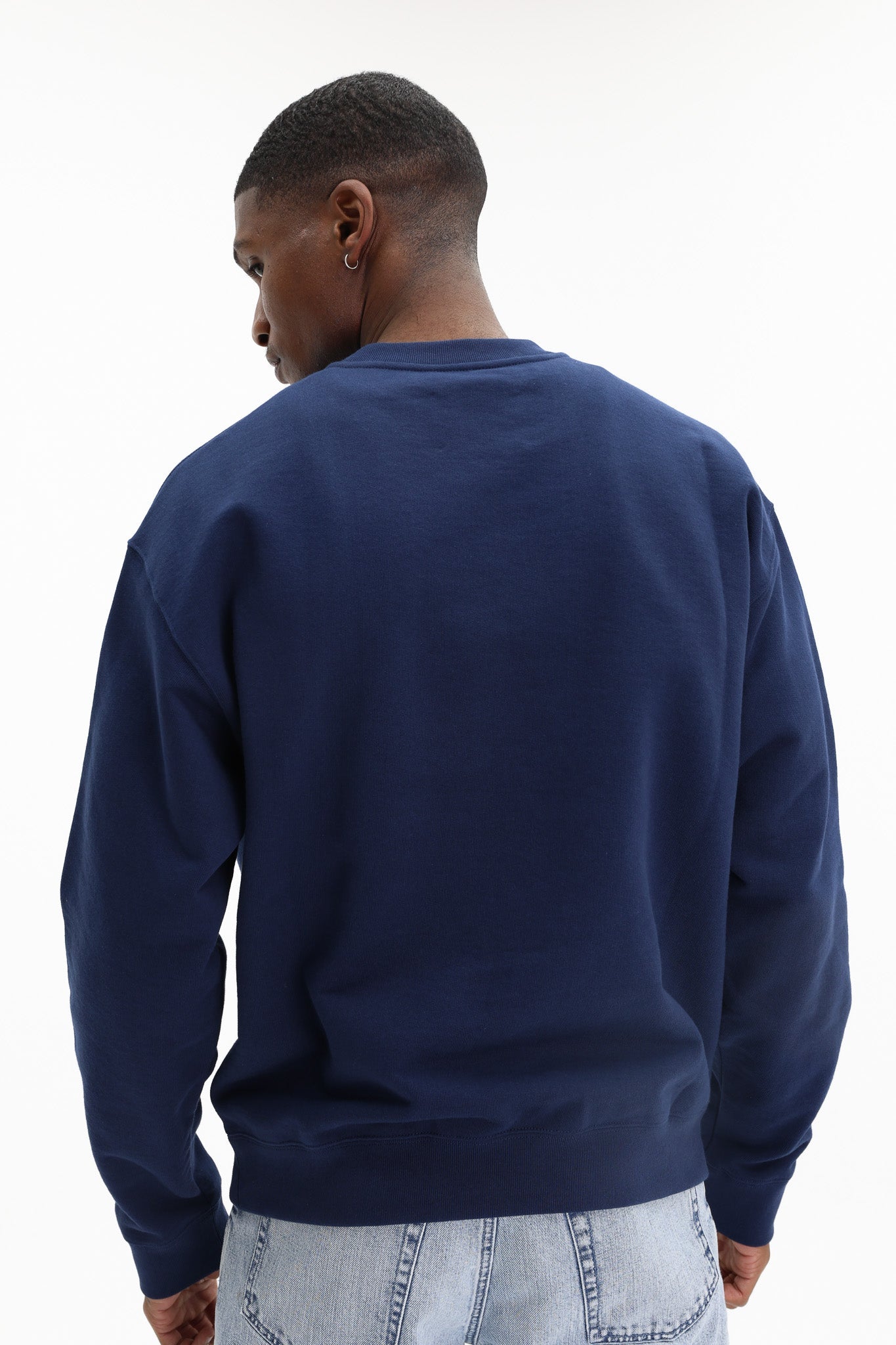 Jil Sander Sweater Bold Logo Blue