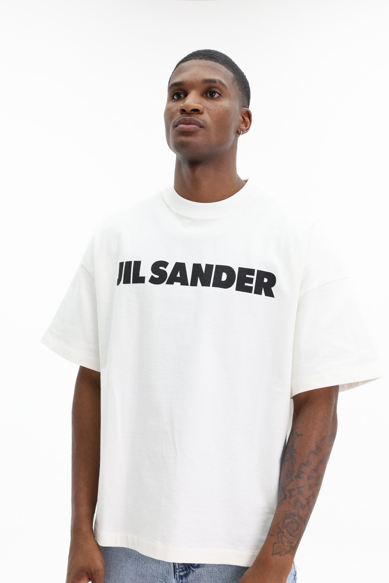 Jil Sander T-Shirt Logo White