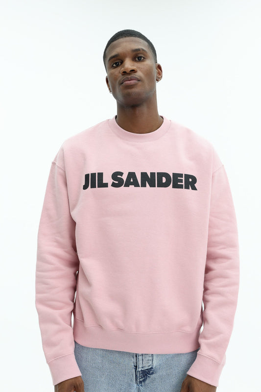 Jil Sander Sweater Bold Logo Pink