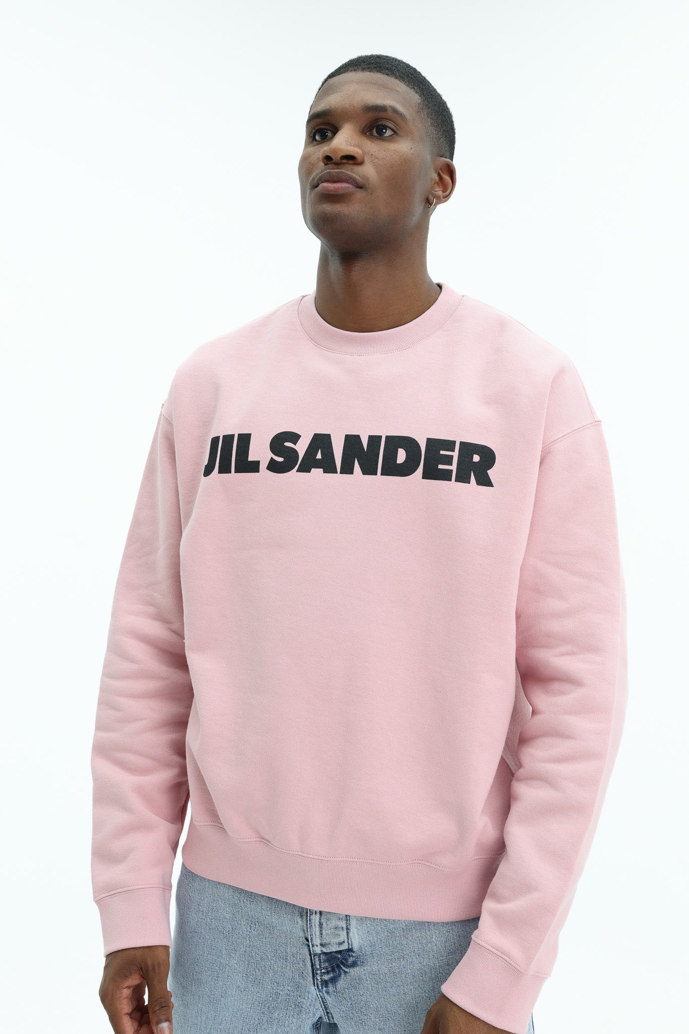 Jil Sander Sweater Bold Logo Pink