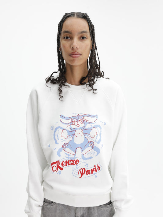 Kenzo Sweatshirt  Knitted Cotton Off White