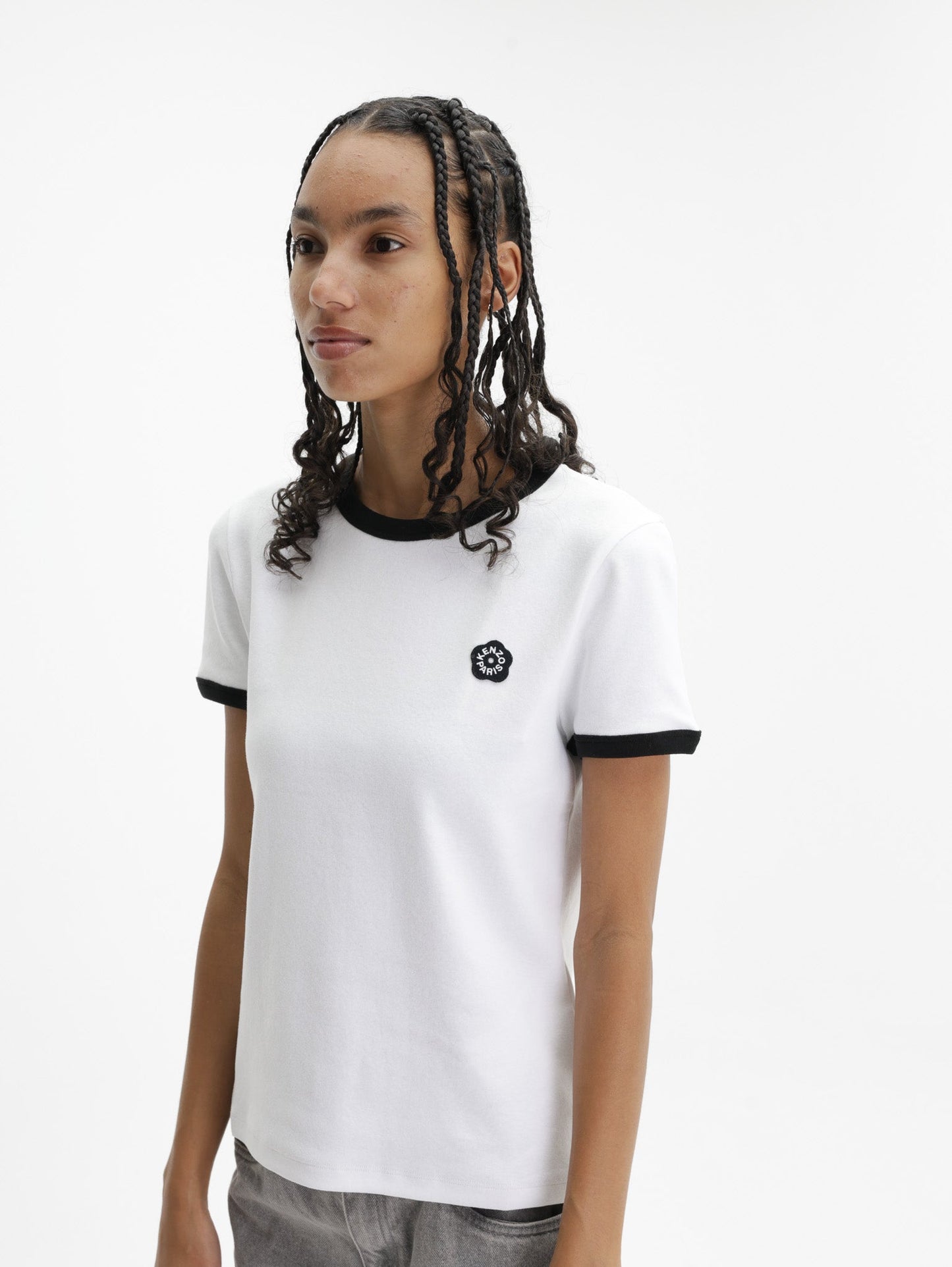 Kenzo T-Shirt Boke Flower 2.0 White