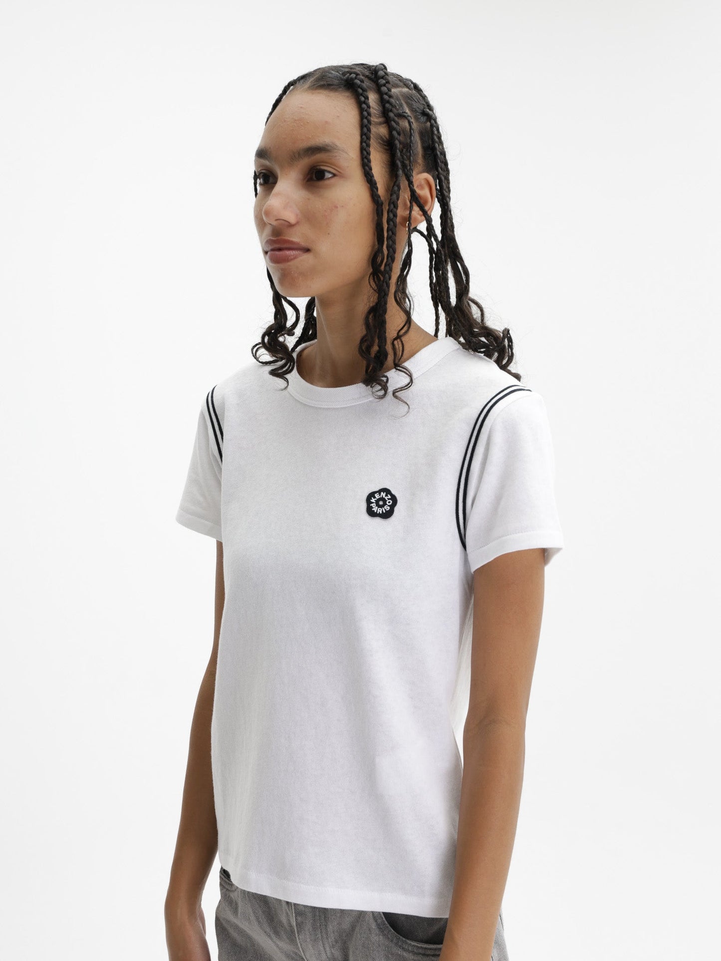 Kenzo T-Shirt Boke Flower 2.0 White