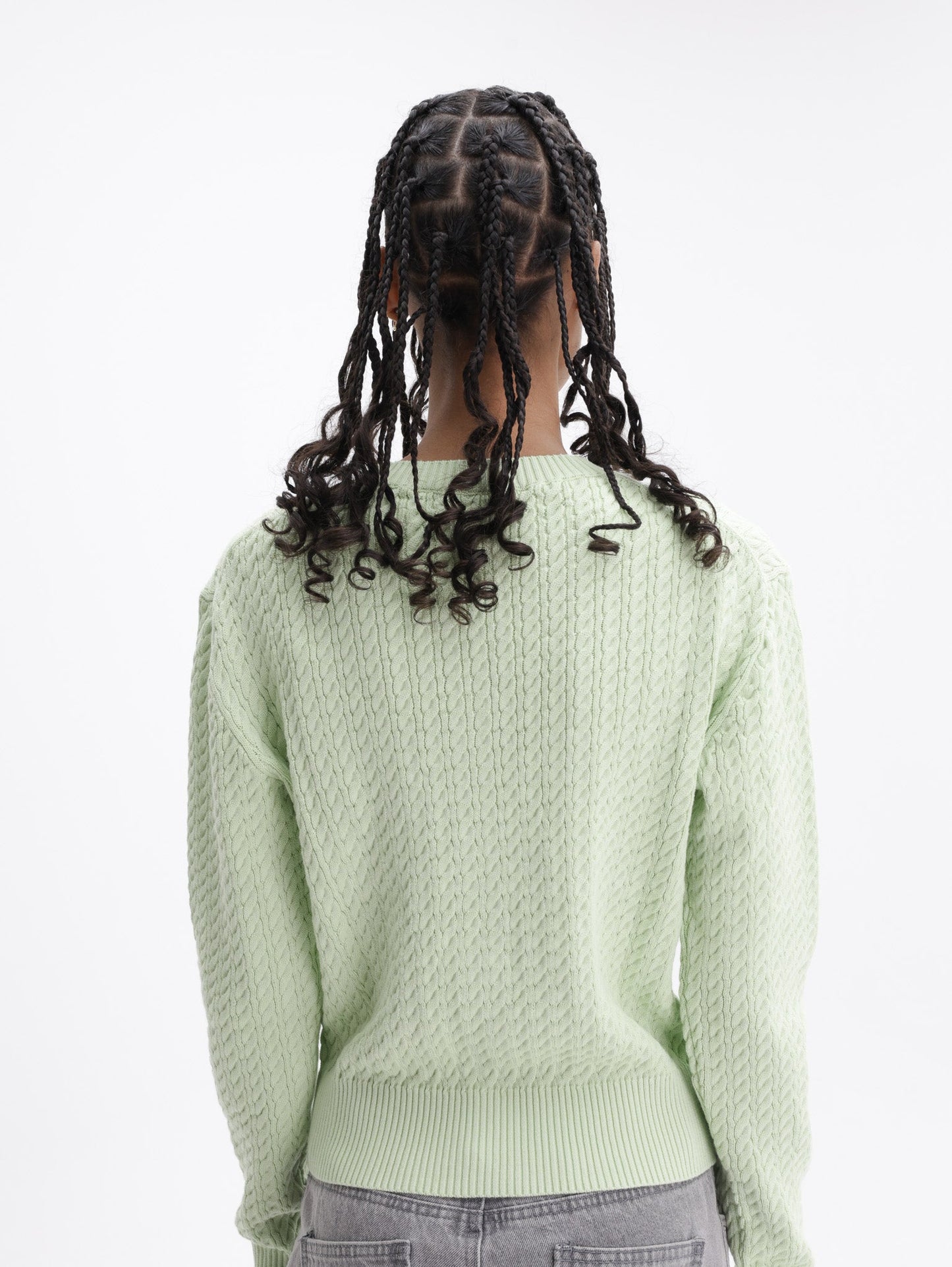 Kenzo Cardigan Boke Flower Knit Green