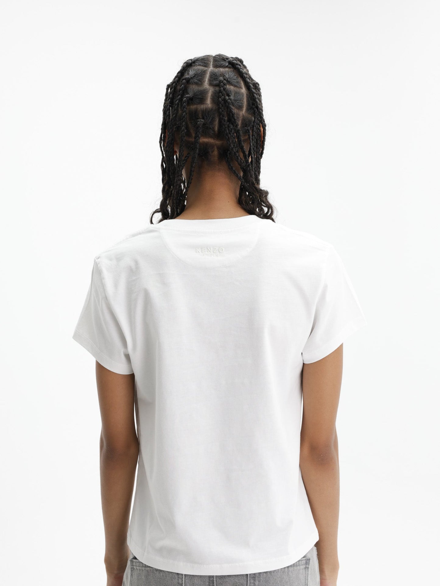 Kenzo T-Shirt Wild Tiger Off White
