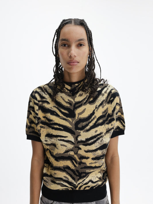 Kenzo Top Mock Neck Marigold