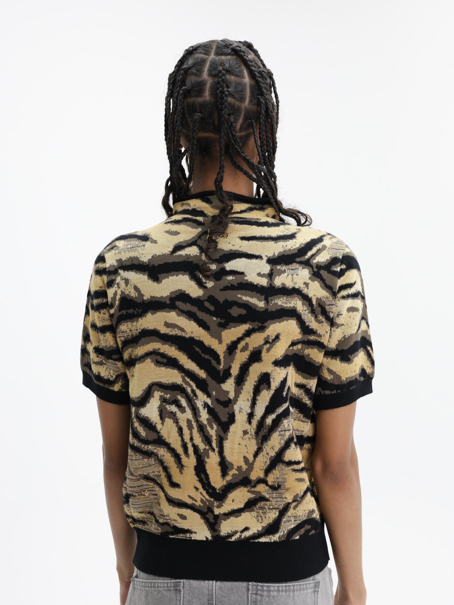 Kenzo Top Mock Neck Marigold
