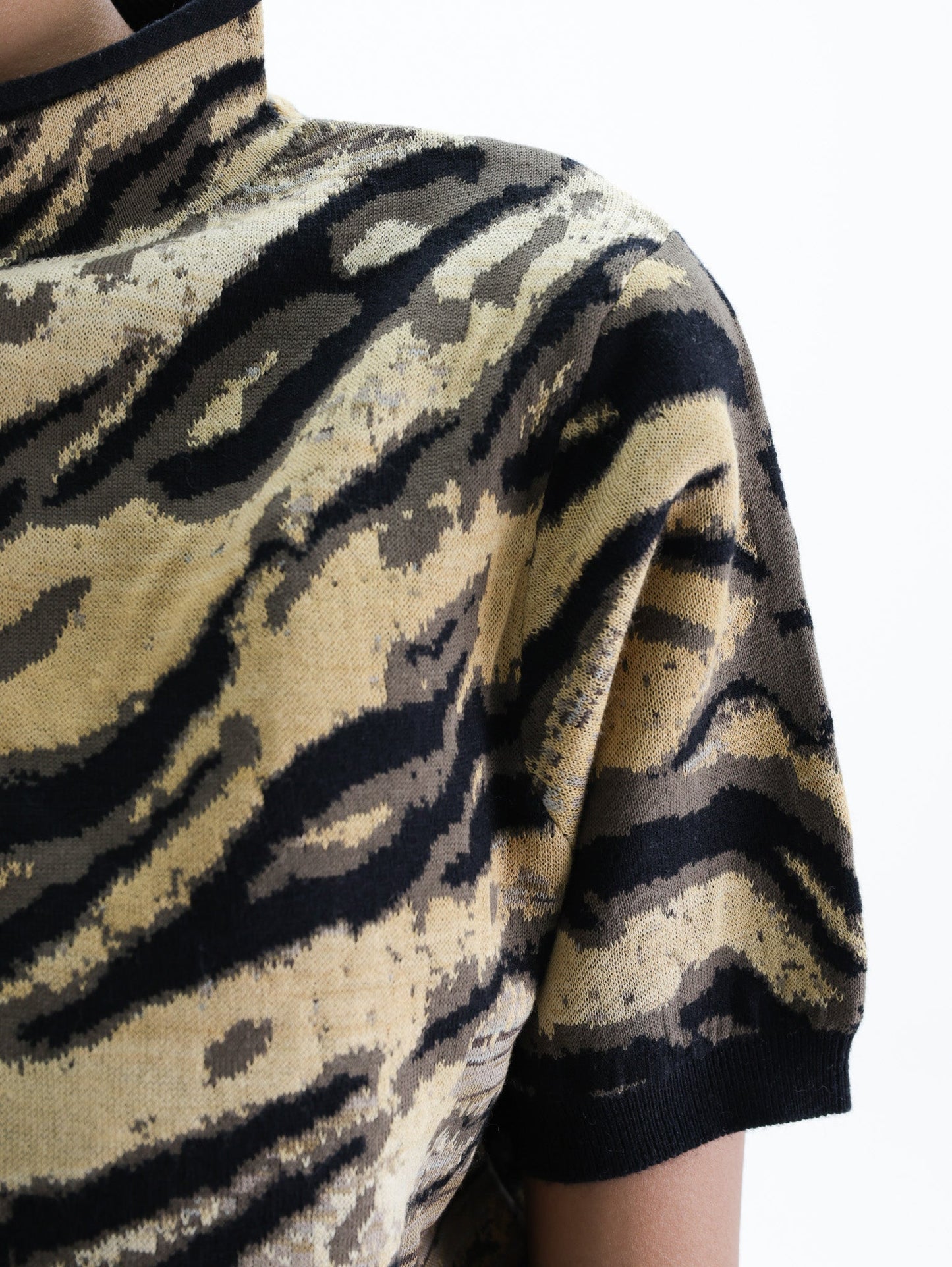 Kenzo Top Mock Neck Marigold