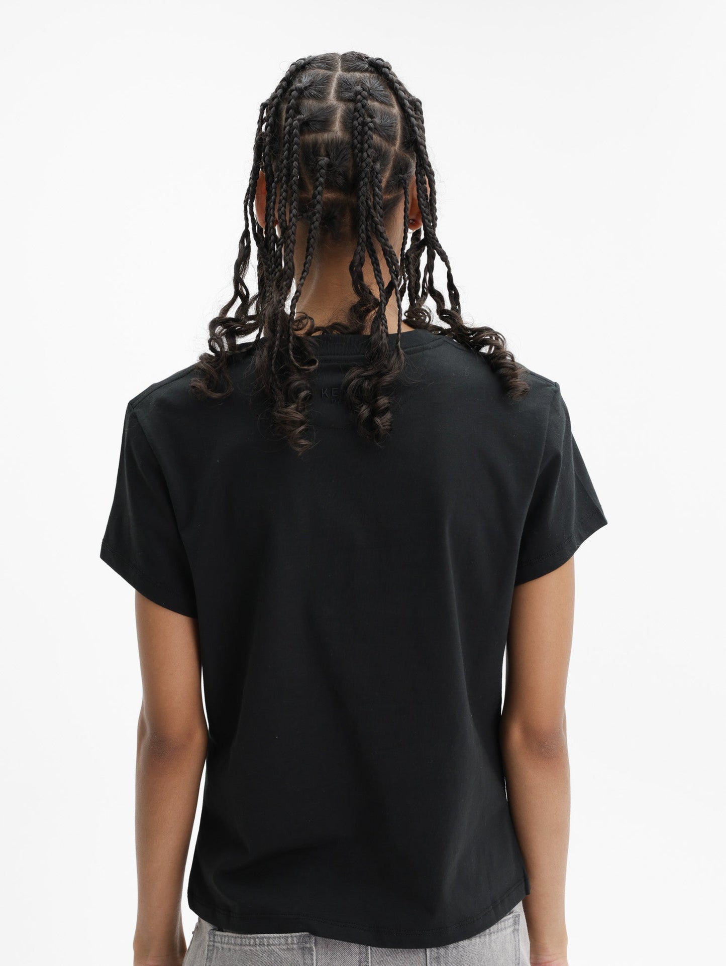 Kenzo T-Shirt Gots Wild Tiger Printed Black