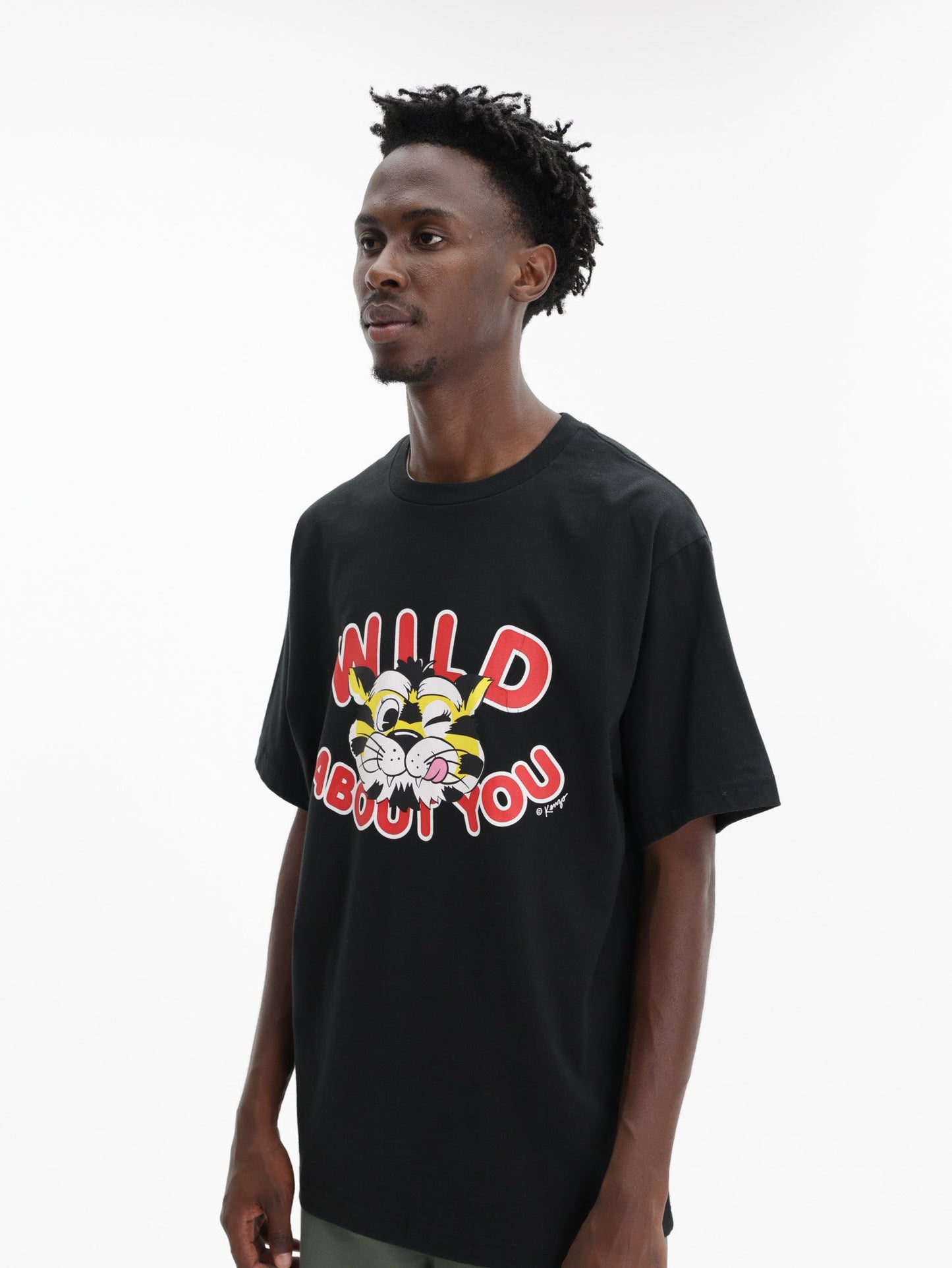 Kenzo T-Shirt Wild Tiger Black