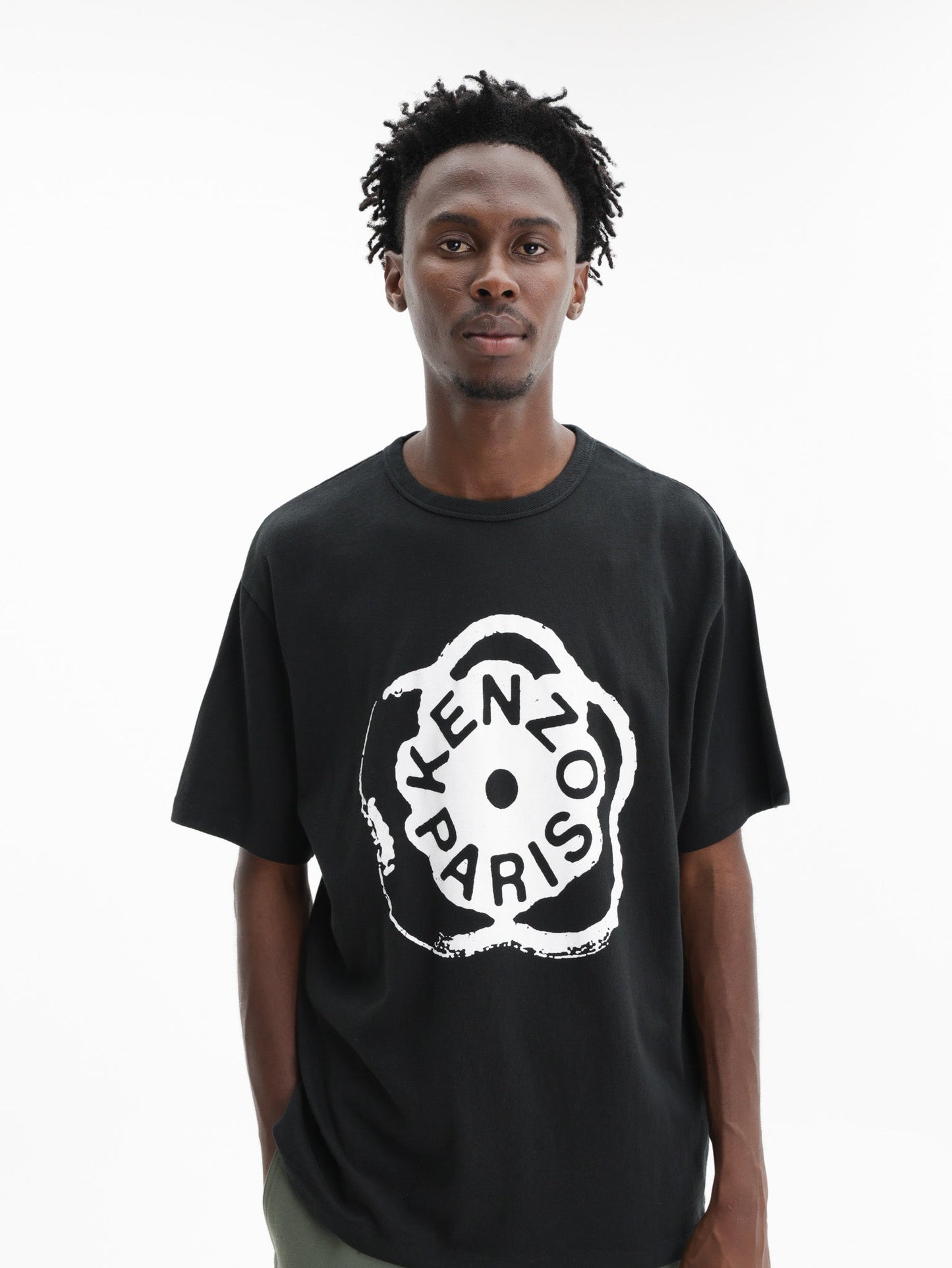 Kenzo T-Shirt Boke Flower 2.0 Loose Fit Black