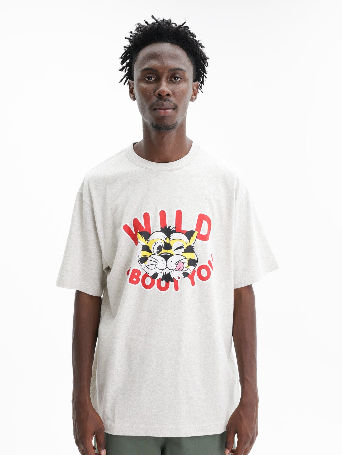 Kenzo T-Shirt Wild Tiger Grey