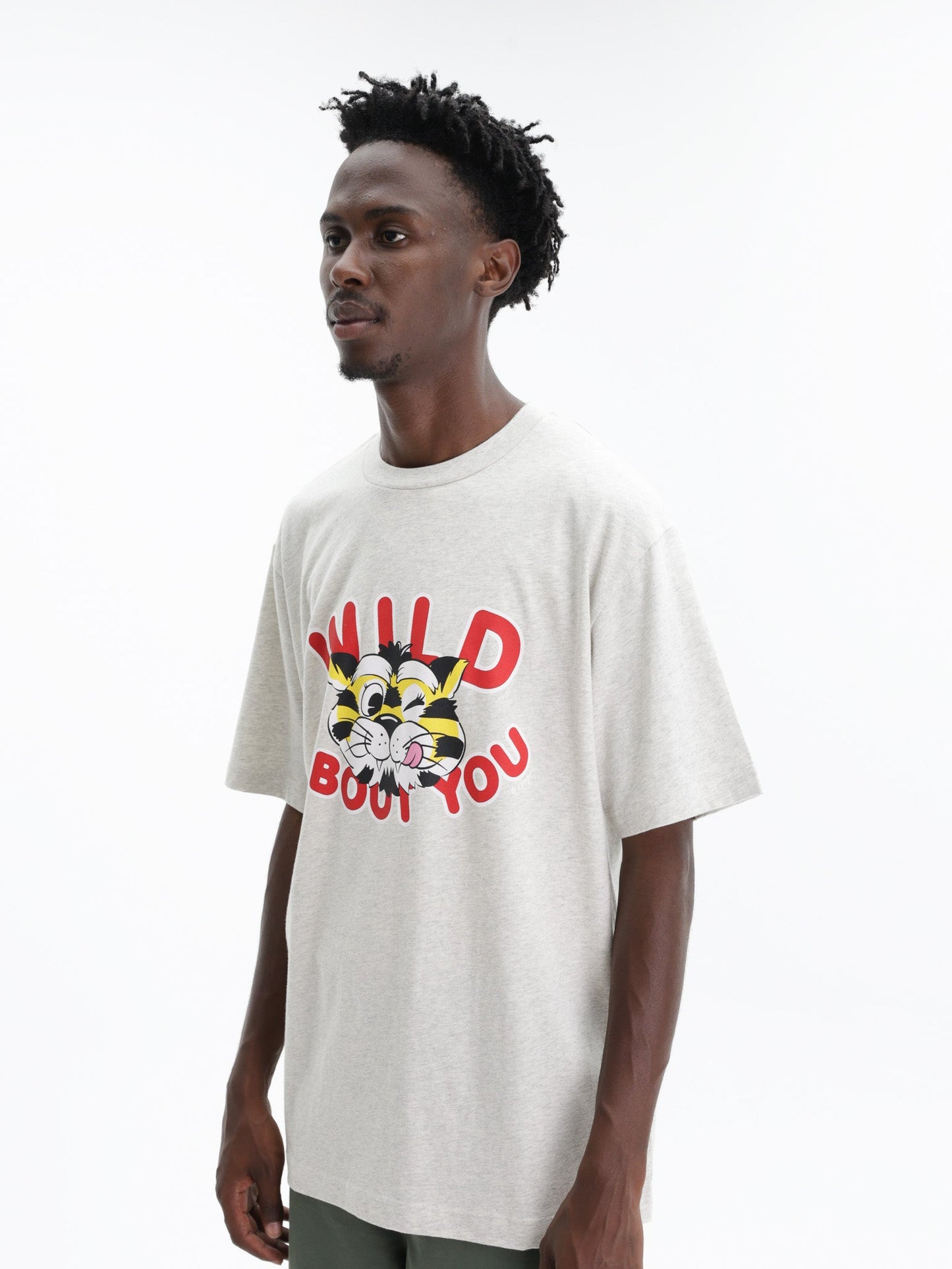 Kenzo T-Shirt Wild Tiger Grey