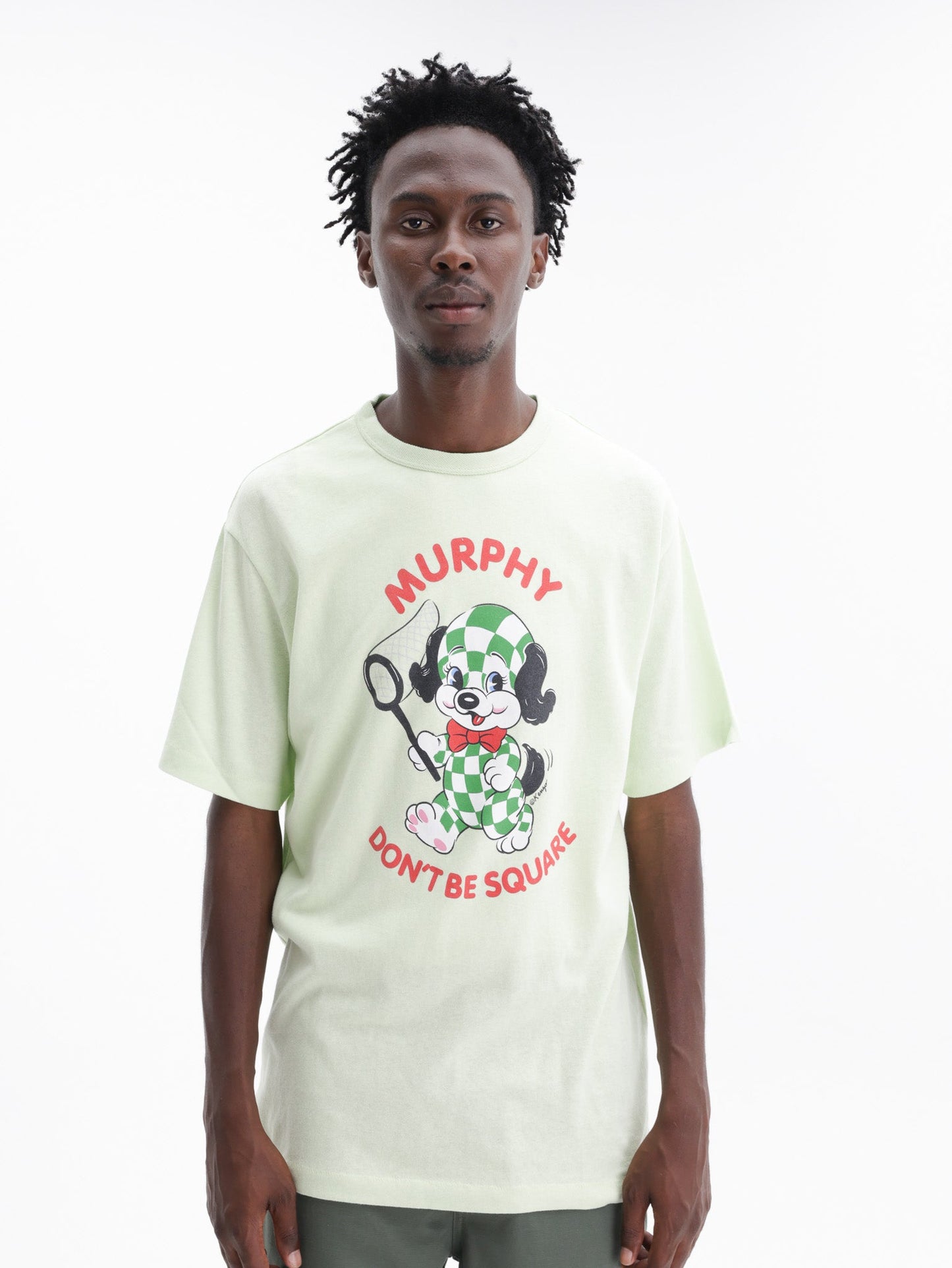 Kenzo T-Shirt Cartoon Green
