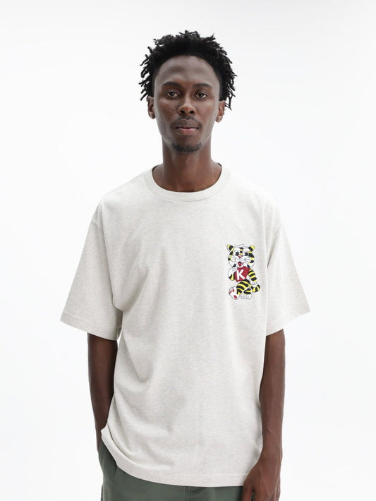 Kenzo T-Shirt Wild Tiger Oversized Grey