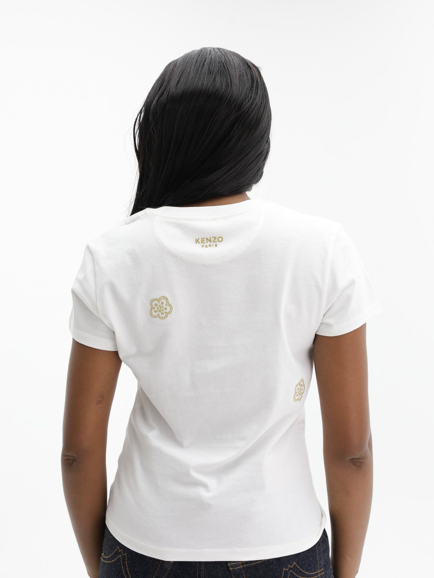 Kenzo T-Shirt Multi Boke Flower Off White