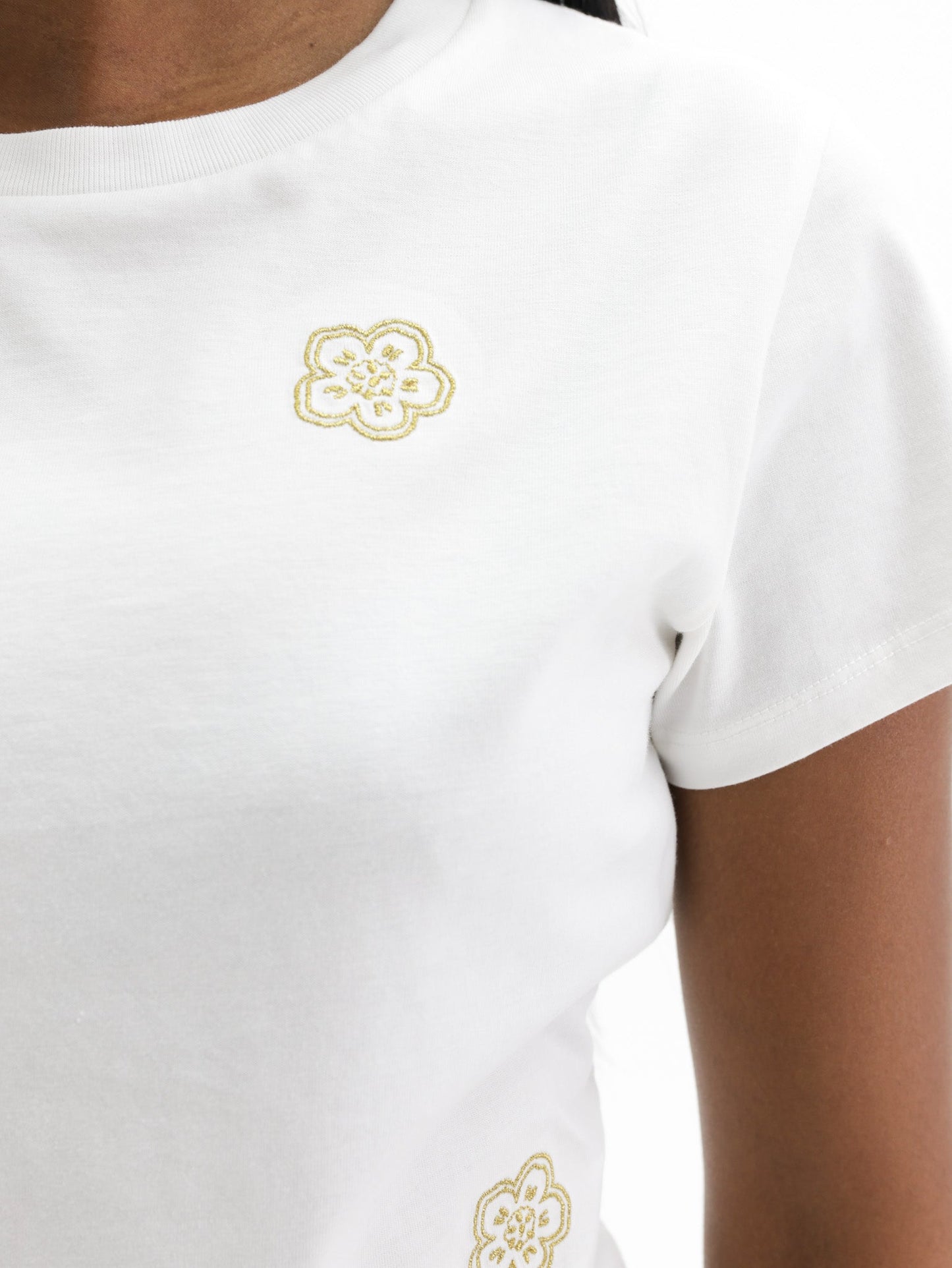 Kenzo T-Shirt Multi Boke Flower Off White