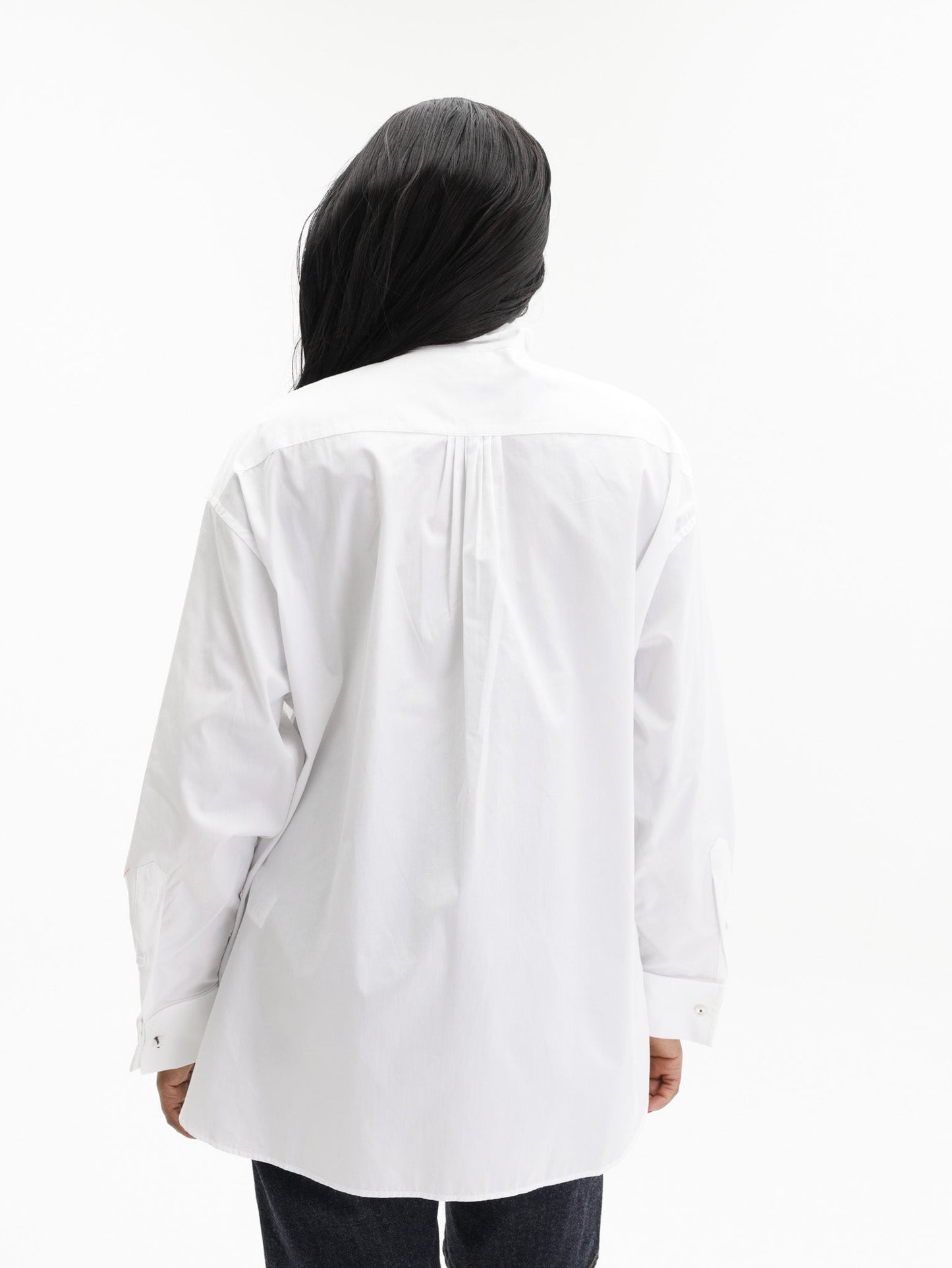 Kenzo Shirt Ls  Woven Cotton  White