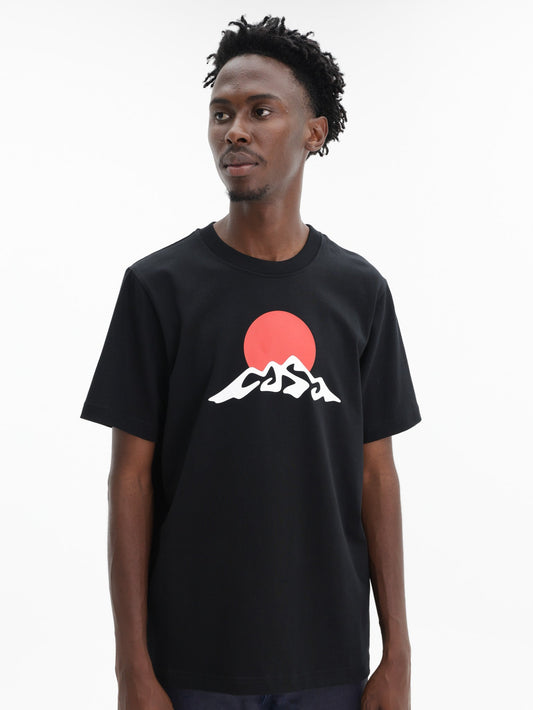 Casablanca T-Shirt Montagne Black