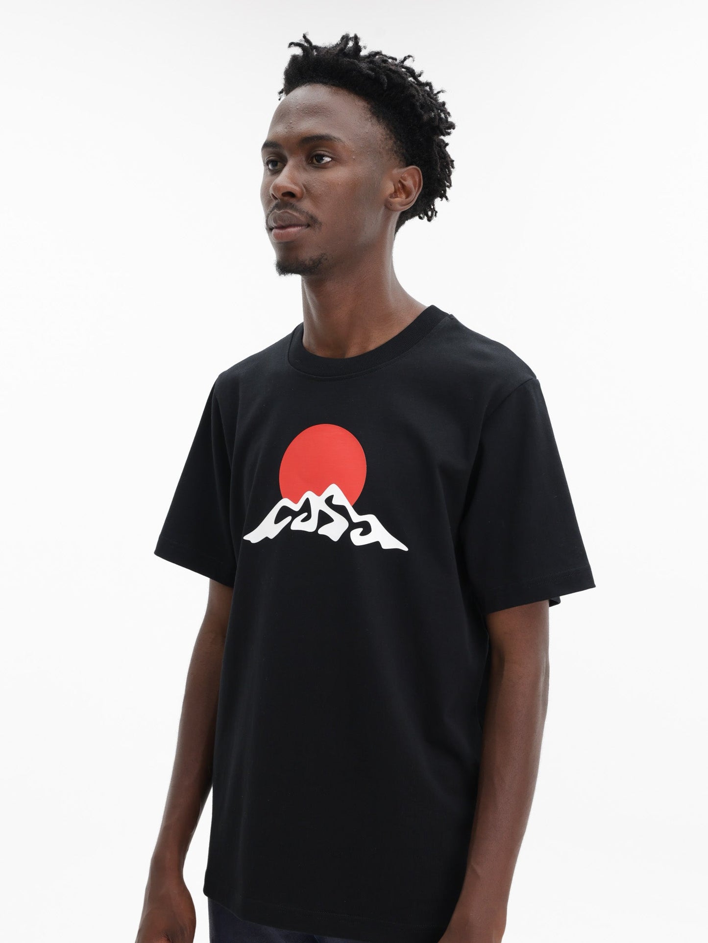 Casablanca T-Shirt Montagne Black