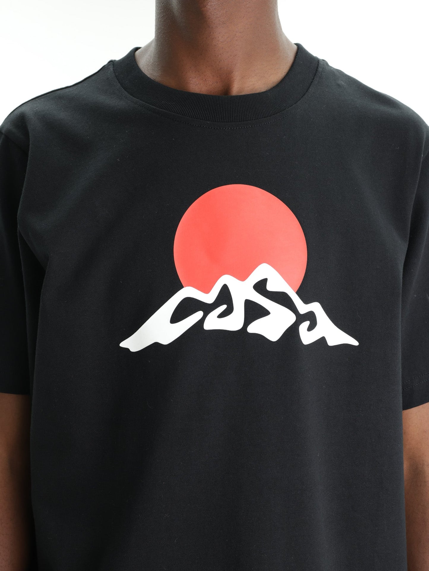 Casablanca T-Shirt Montagne Black