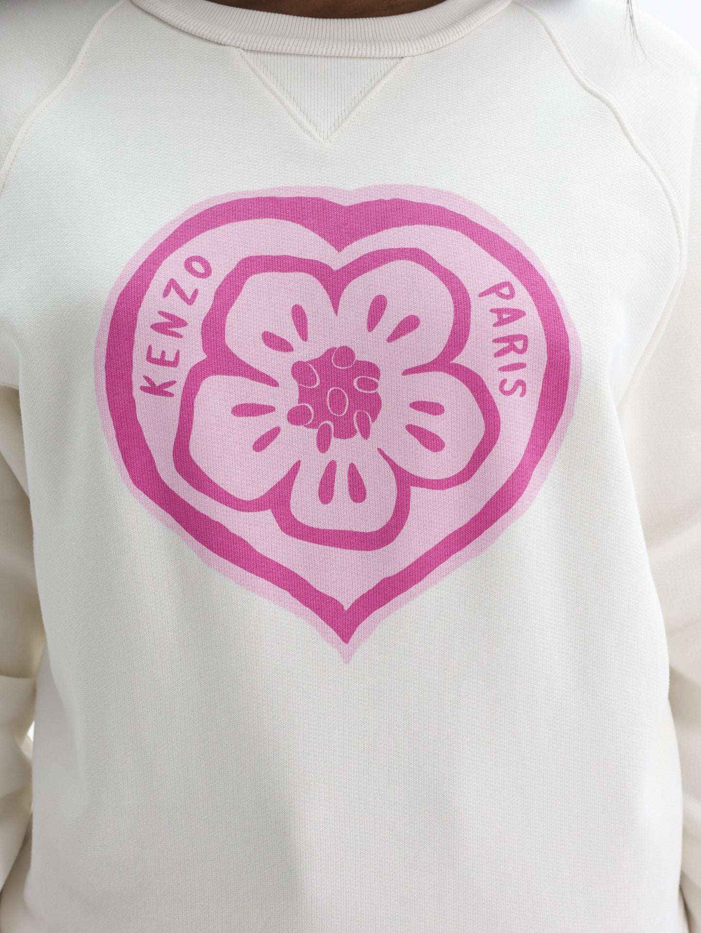 Kenzo Sweatshirt  Knitted Cotton Ecru