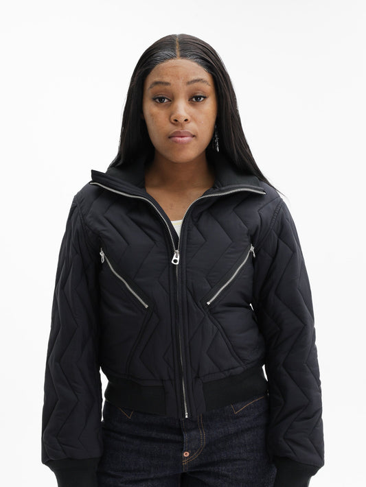 Kenzo Blouson Winter Holidays Quilted Black