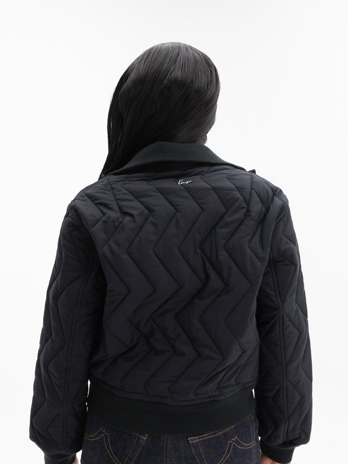 Kenzo Jacket Winter Holidays Quilted Black