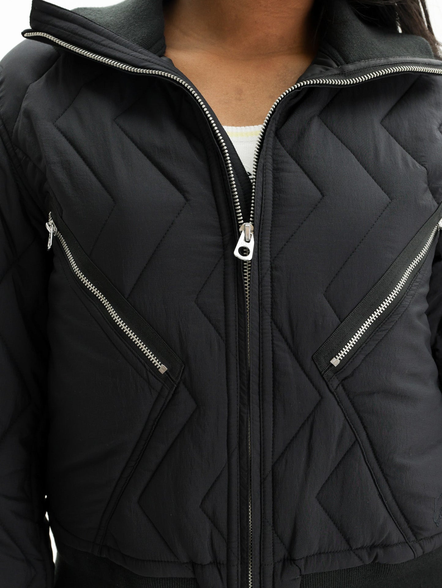 Kenzo Blouson Winter Holidays Quilted Black