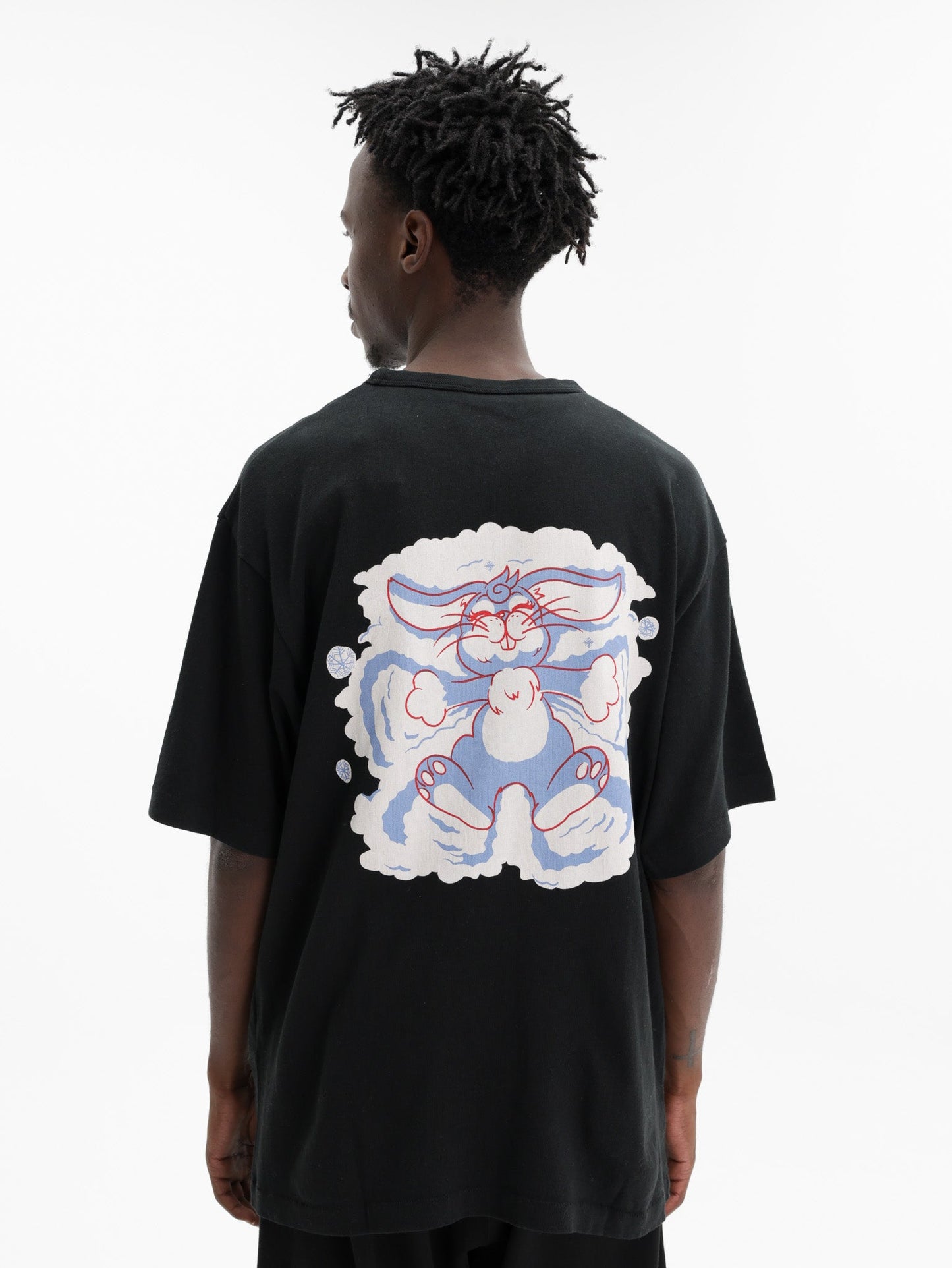 Kenzo T-Shirt Winter Holidays Oversized Black
