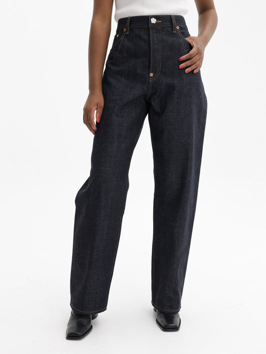 Kenzo Jeans Straight Leg  Blue
