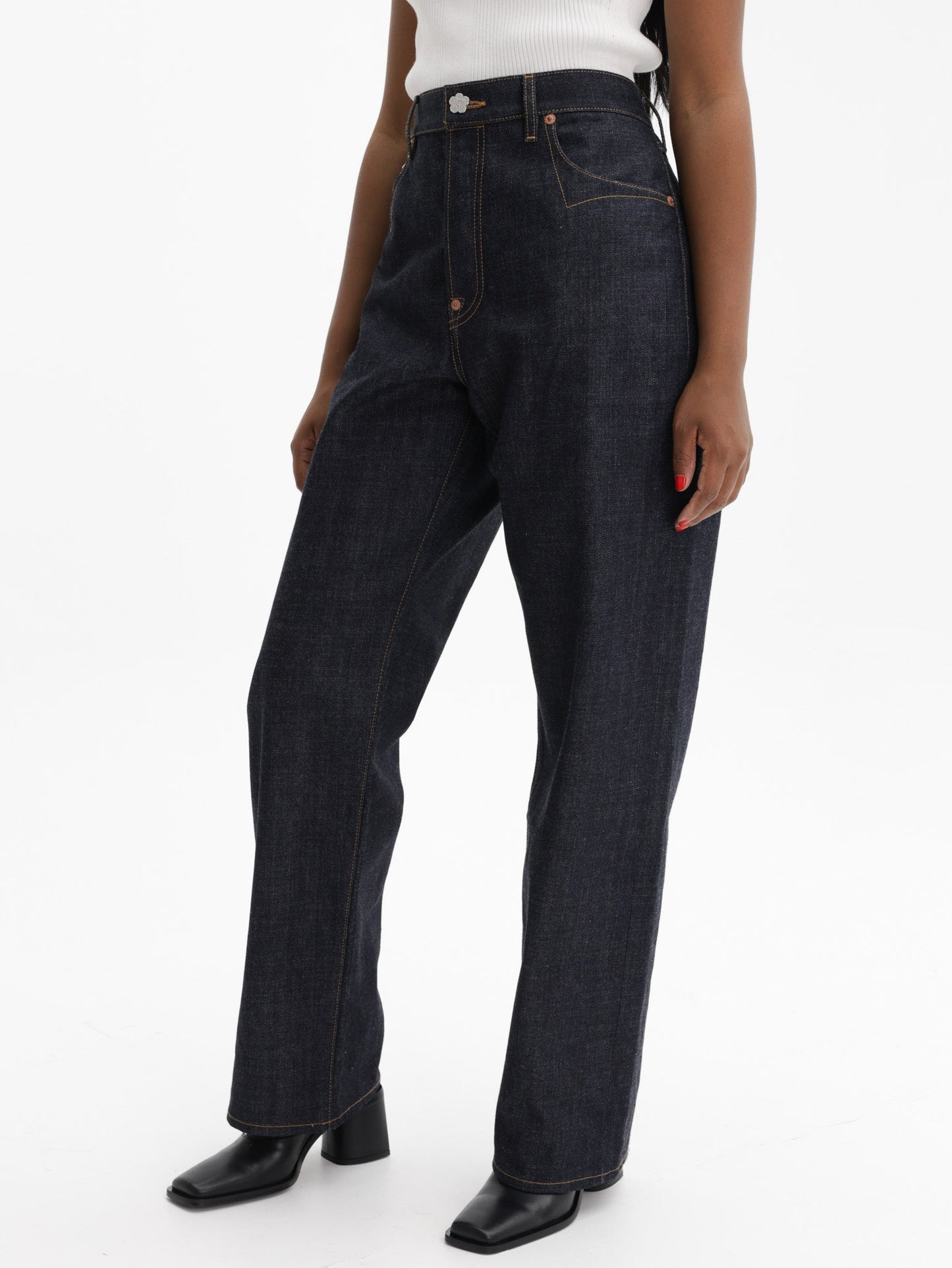 Kenzo Jeans Straight Leg  Blue