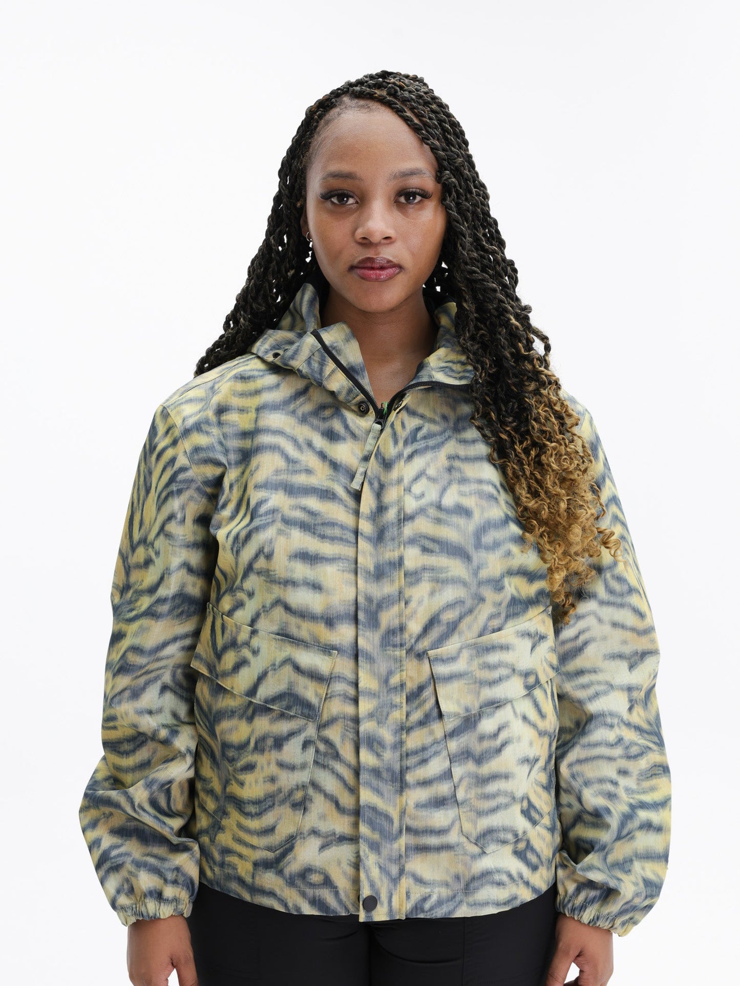 Kenzo Windbreaker Tiger Marigold