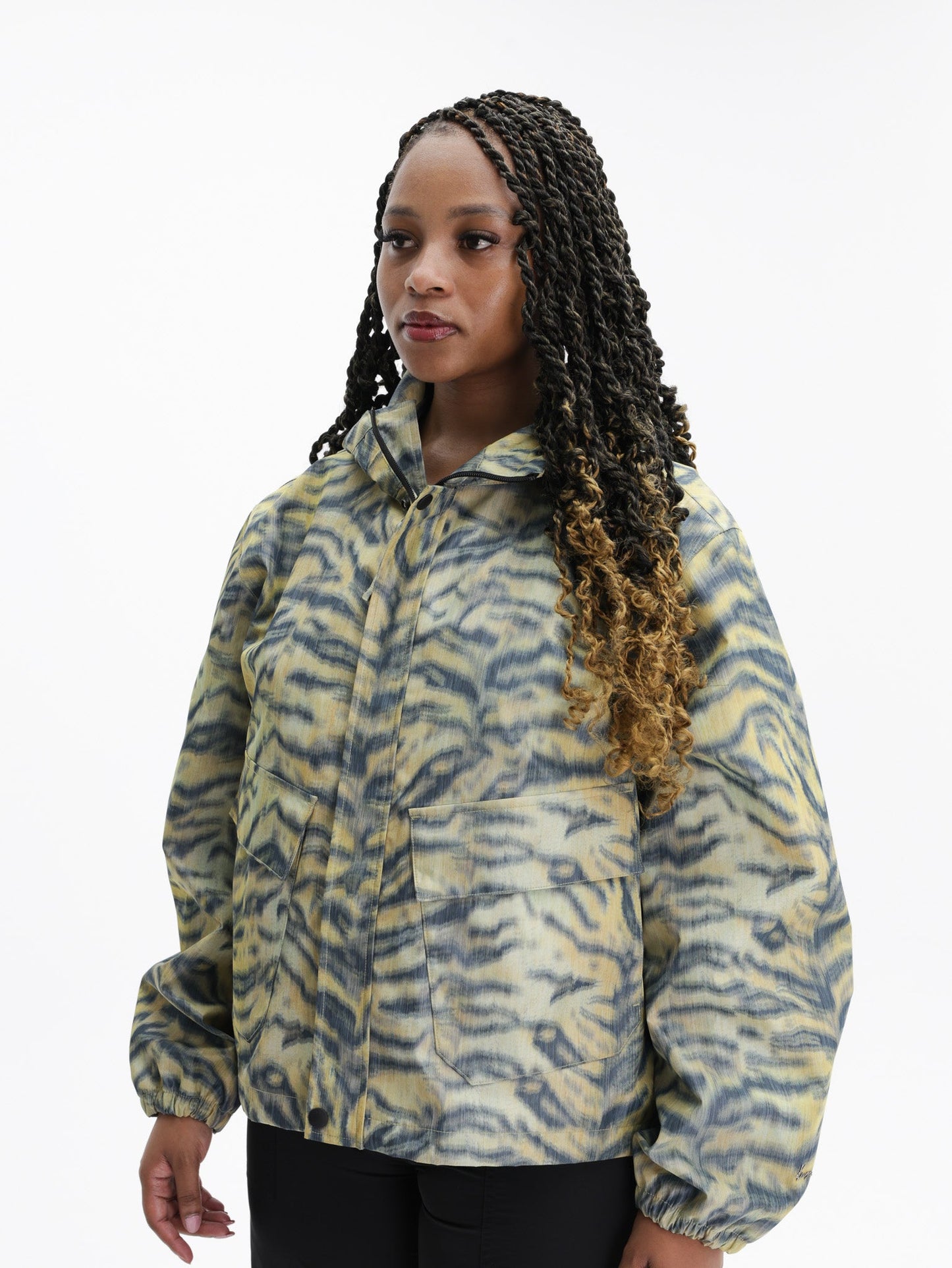 Kenzo Windbreaker Tiger Marigold