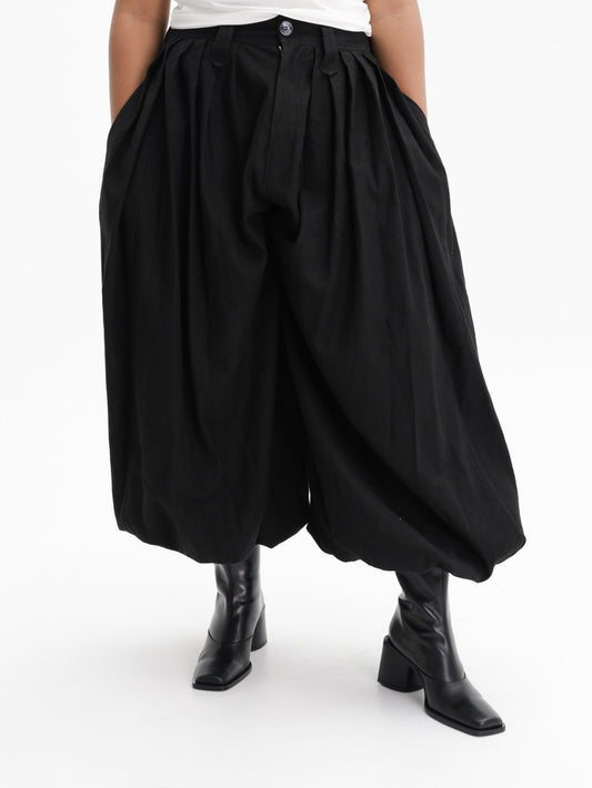Kenzo Pants Woven Cotton Black