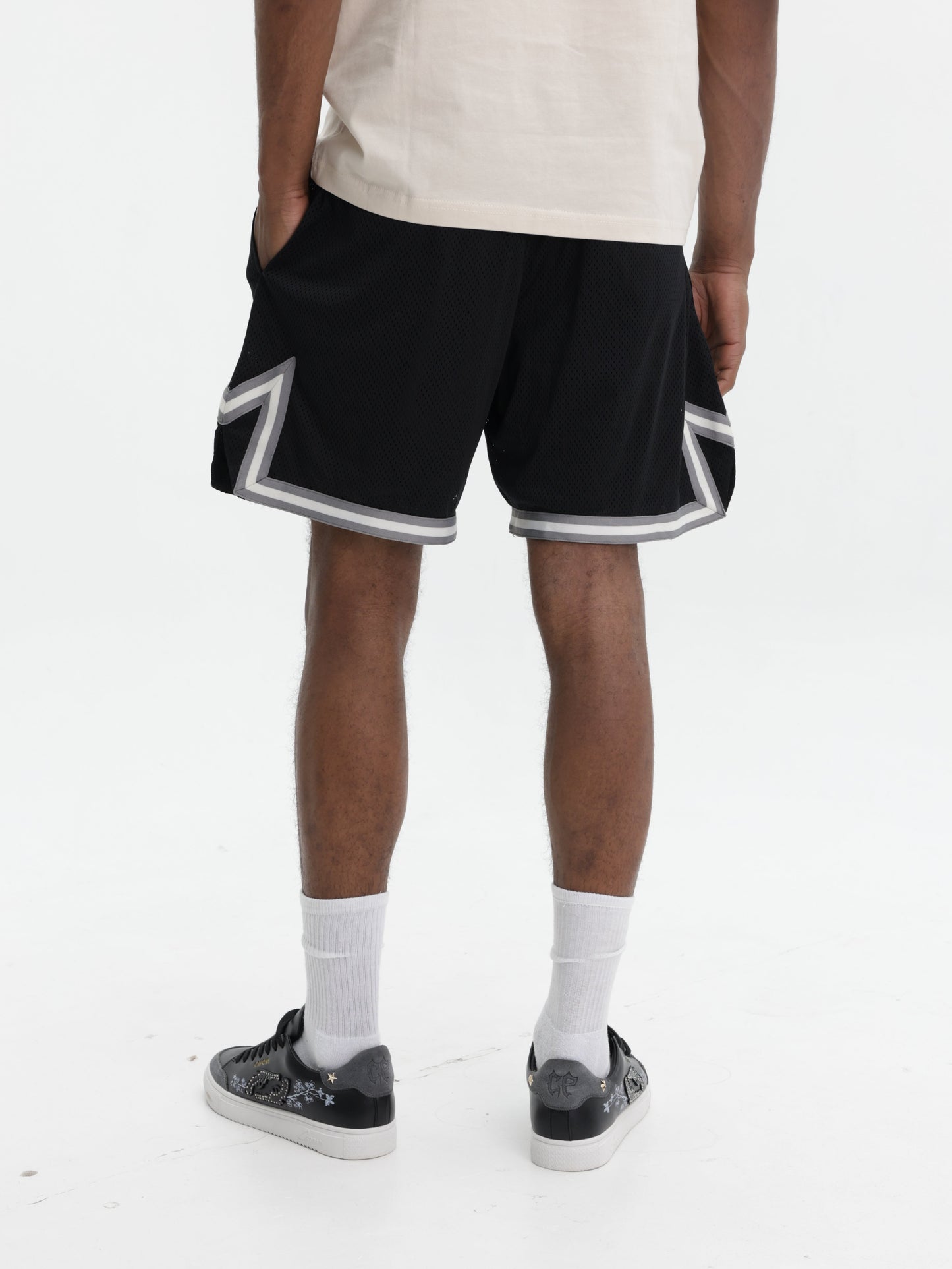 Market Shorts Buzzer Beaters Game Black