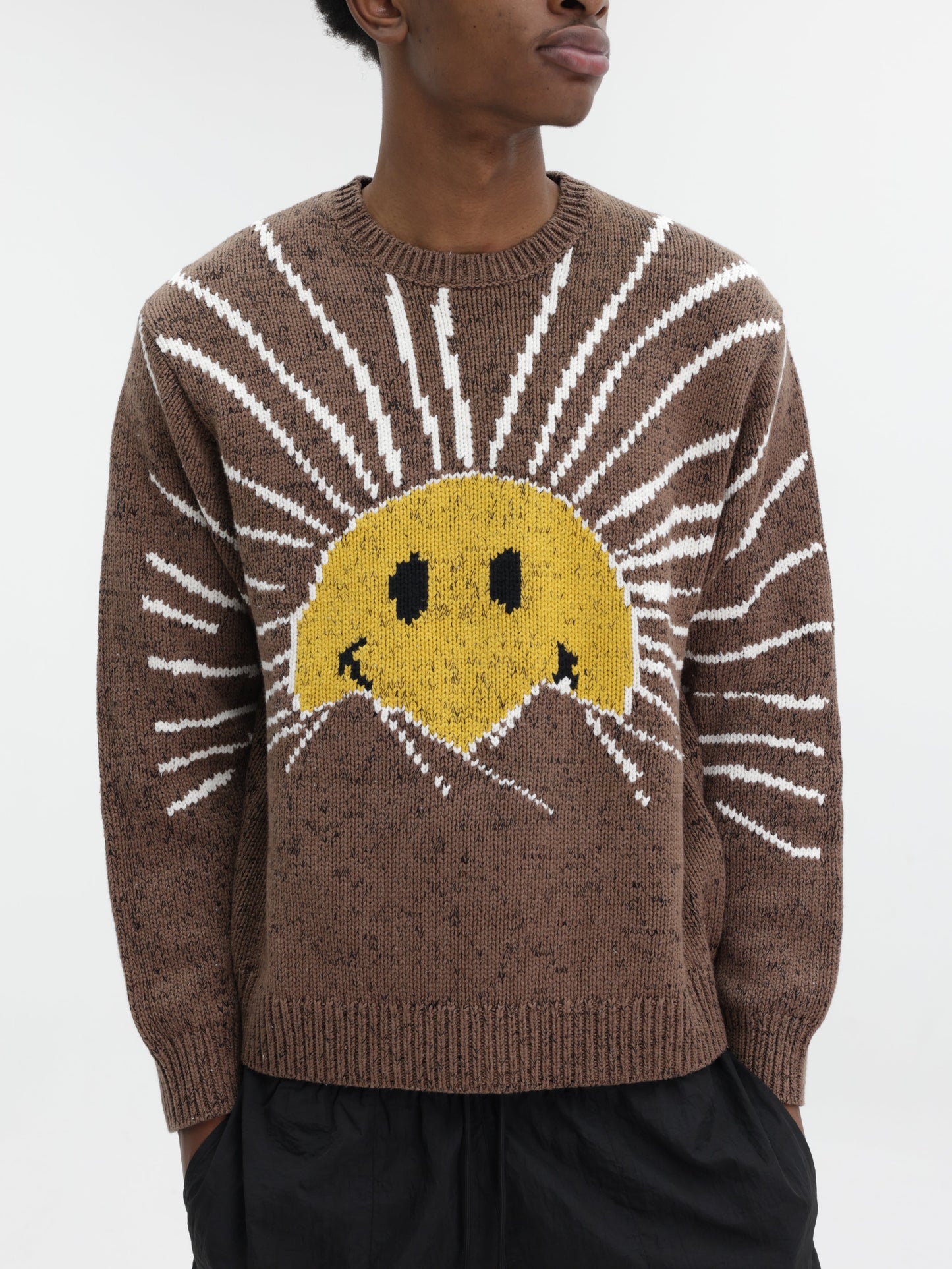 Market Sweater Smiley Sunrise Acorn