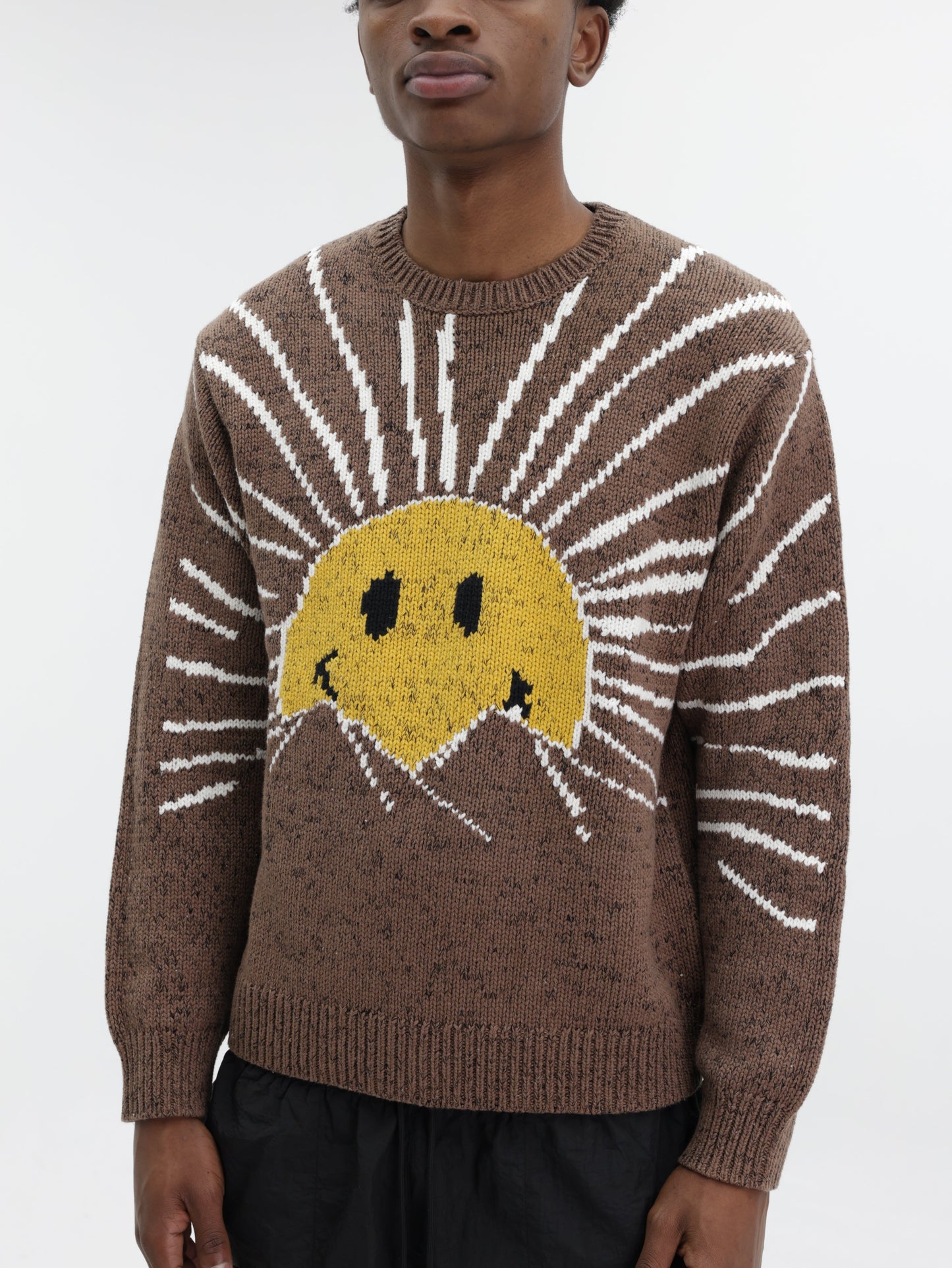 Market Sweater Smiley Sunrise Acorn